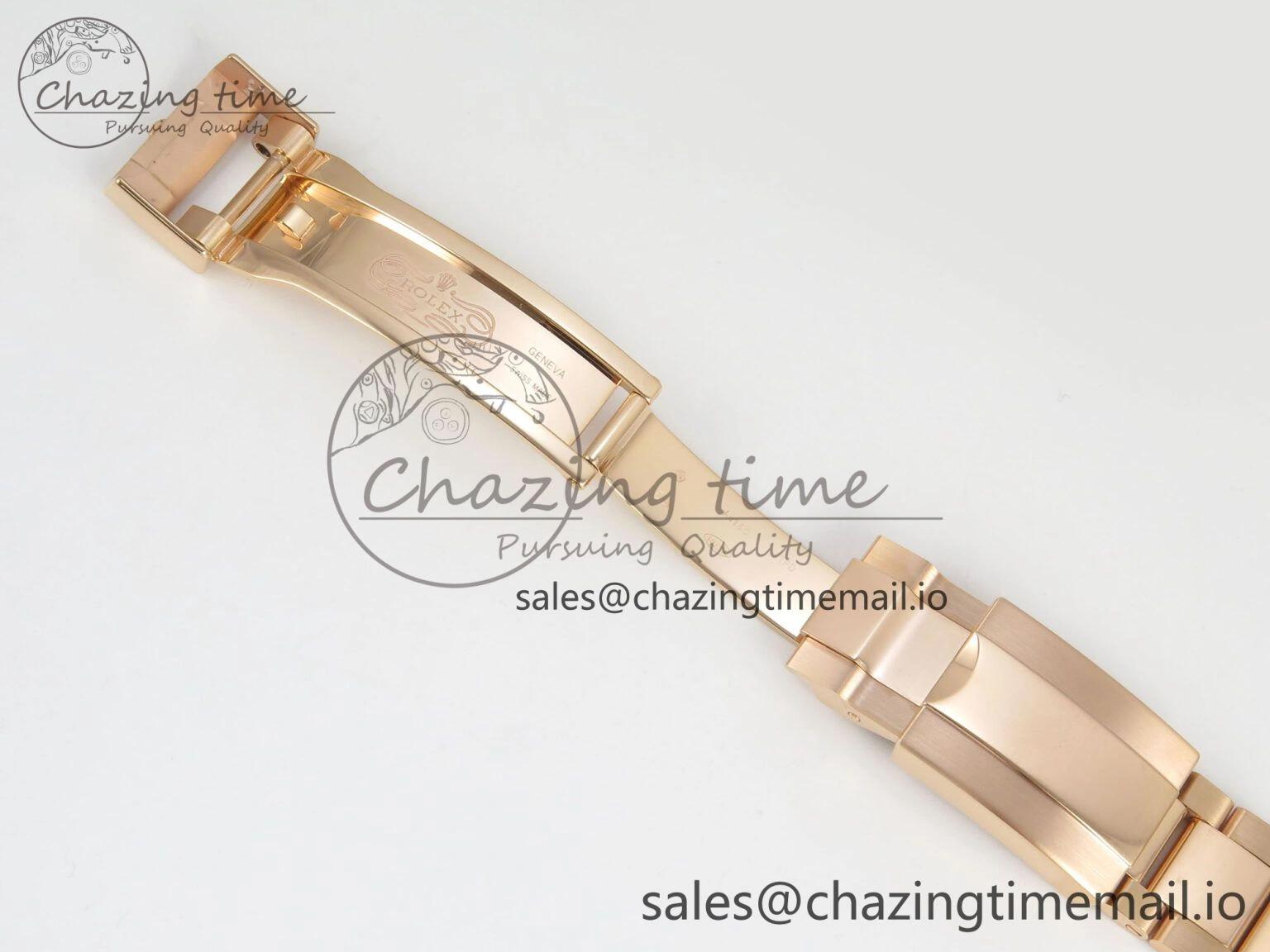 GMT Master II 126715 CHNR ARF Best Edition Tiger Iron Dial on RG Oyster Bracelet VR3285 CHS