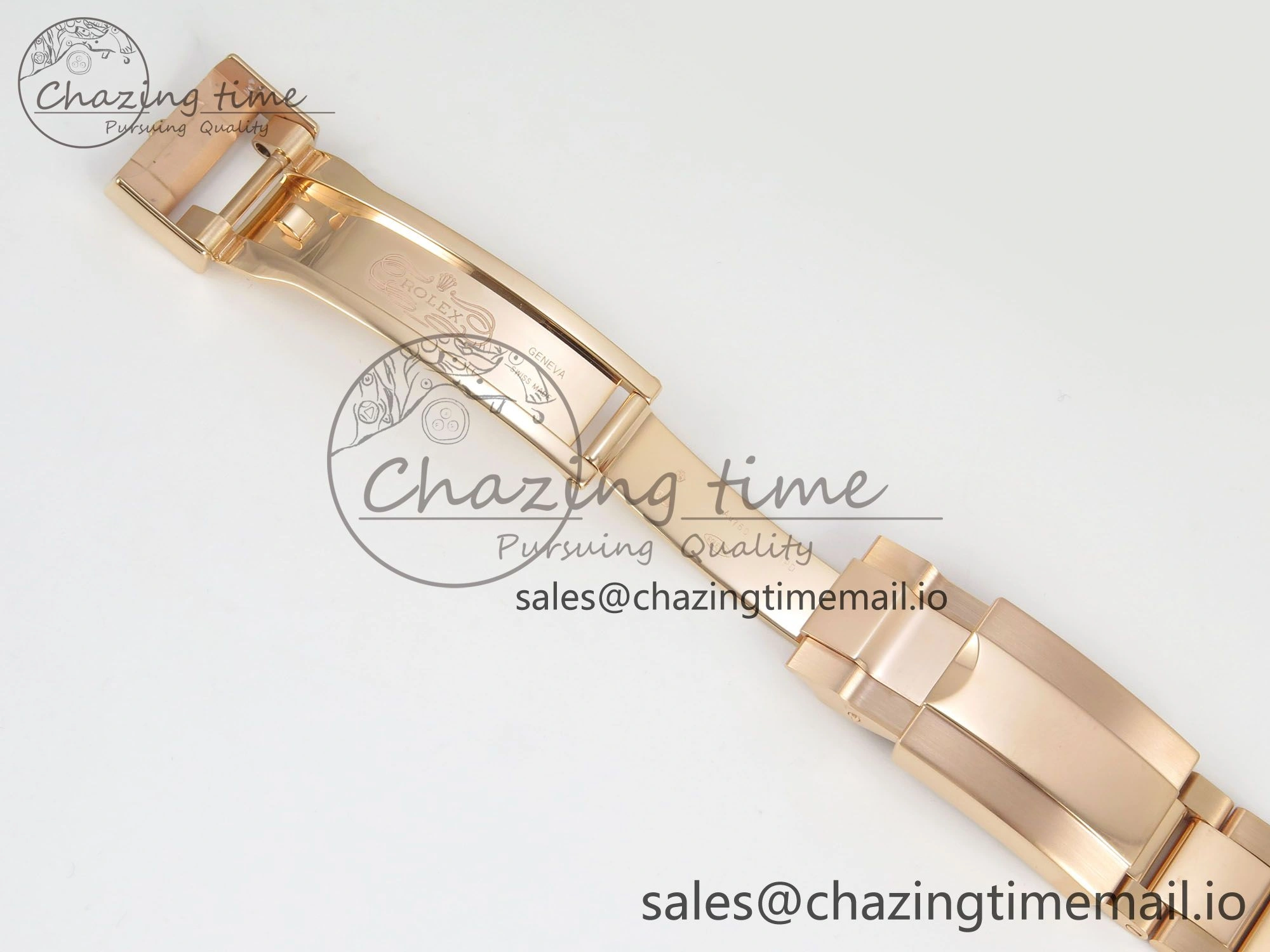 GMT Master II 126715 CHNR ARF Best Edition Tiger Iron Dial on RG Oyster Bracelet VR3285 CHS