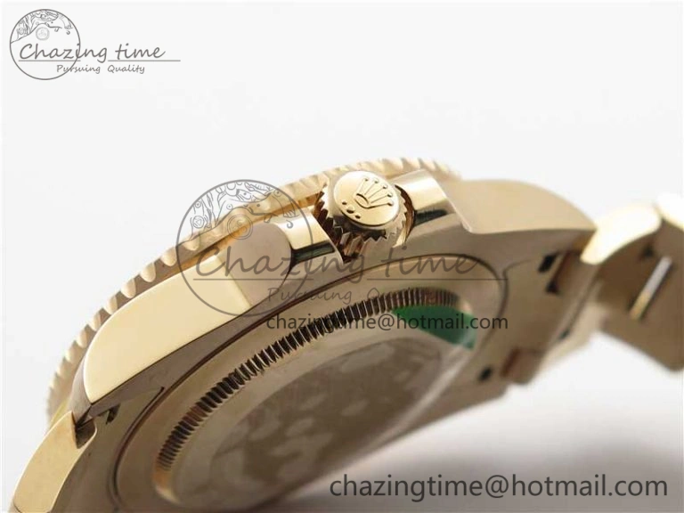 GMT Master II 126715 CHNR Black Brown Ceramic 316L Steel GMF 1:1 Best Edition Black Dial on RG Bracelet A3285
