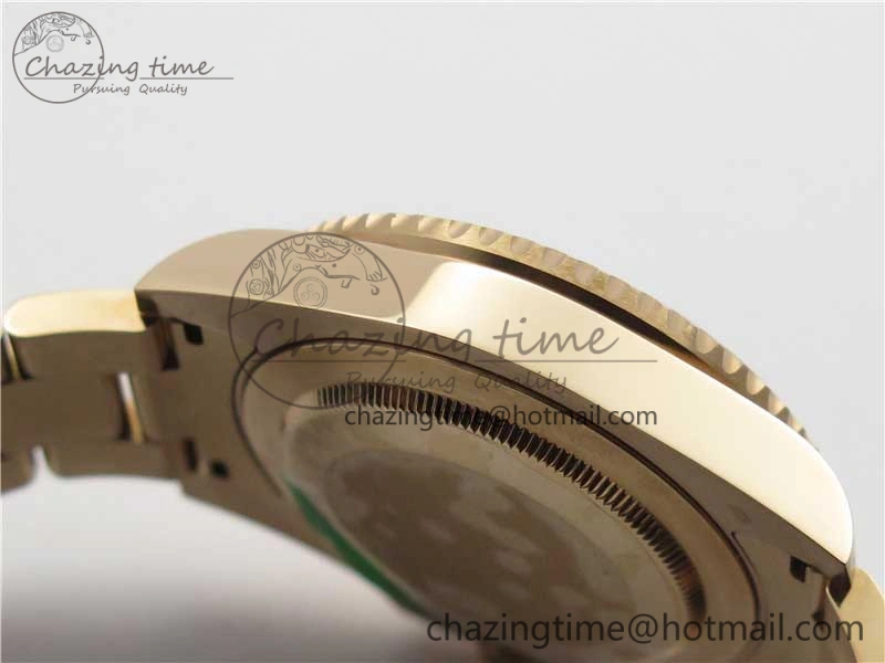 GMT Master II 126715 CHNR Black Brown Ceramic 316L Steel GMF 1:1 Best Edition Black Dial on RG Bracelet A3285