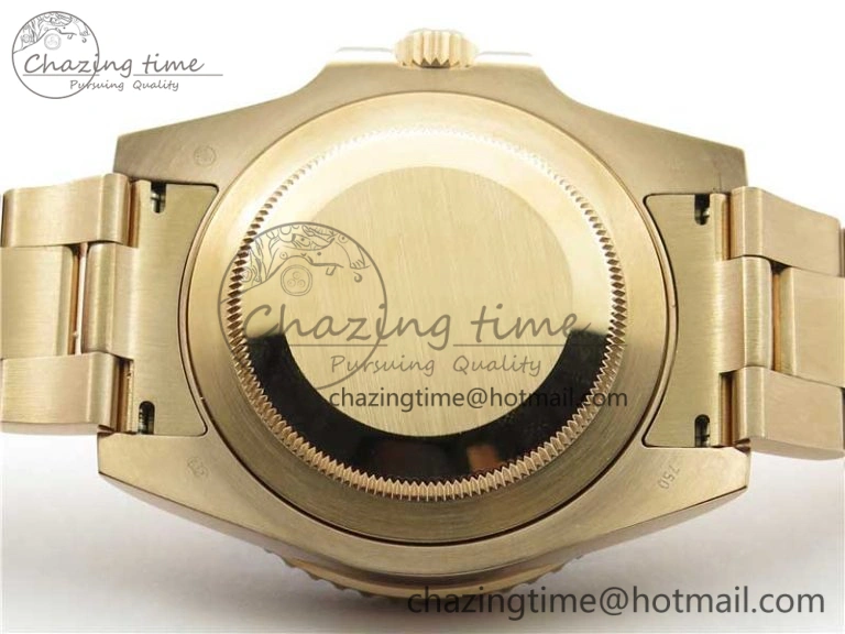 GMT Master II 126715 CHNR Black Brown Ceramic 316L Steel GMF 1:1 Best Edition Black Dial on RG Bracelet A3285