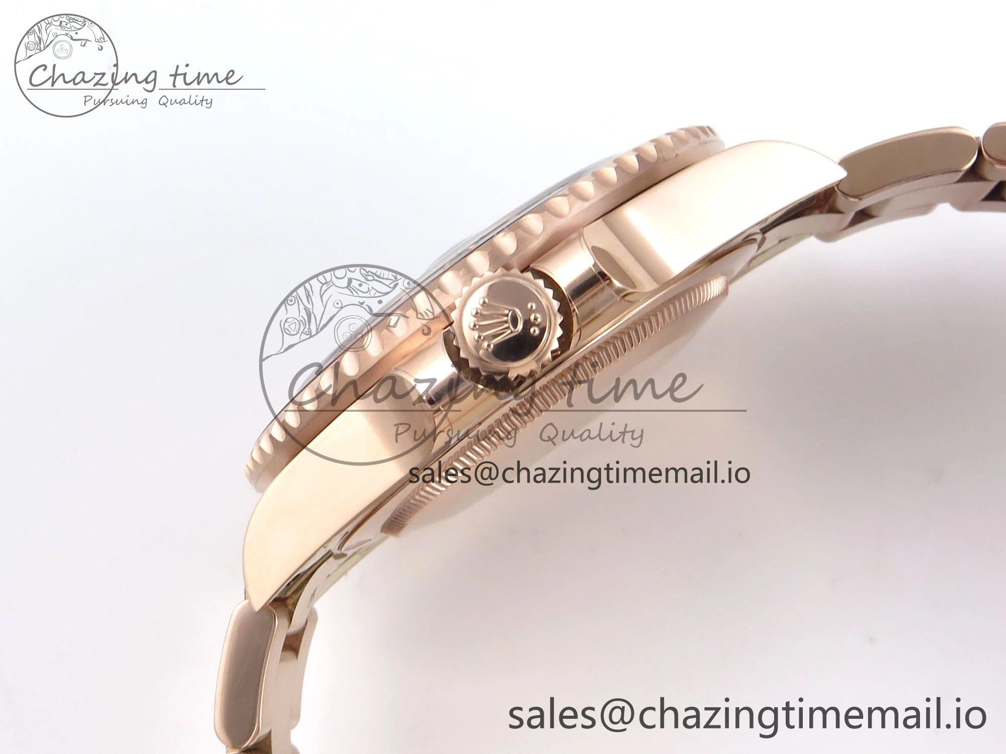 GMT-Master II 126715 CHNR Black Brown Ceramic 904L Steel EWE 1:1 Best Edition on Oyster Strap EWE3285 V5