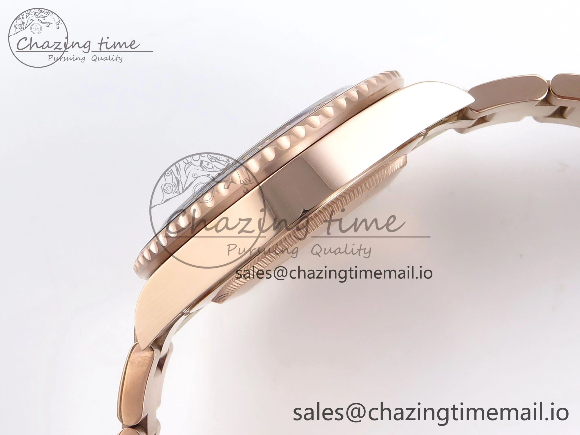 GMT-Master II 126715 CHNR Black Brown Ceramic 904L Steel EWE 1:1 Best Edition on Oyster Strap EWE3285 V5