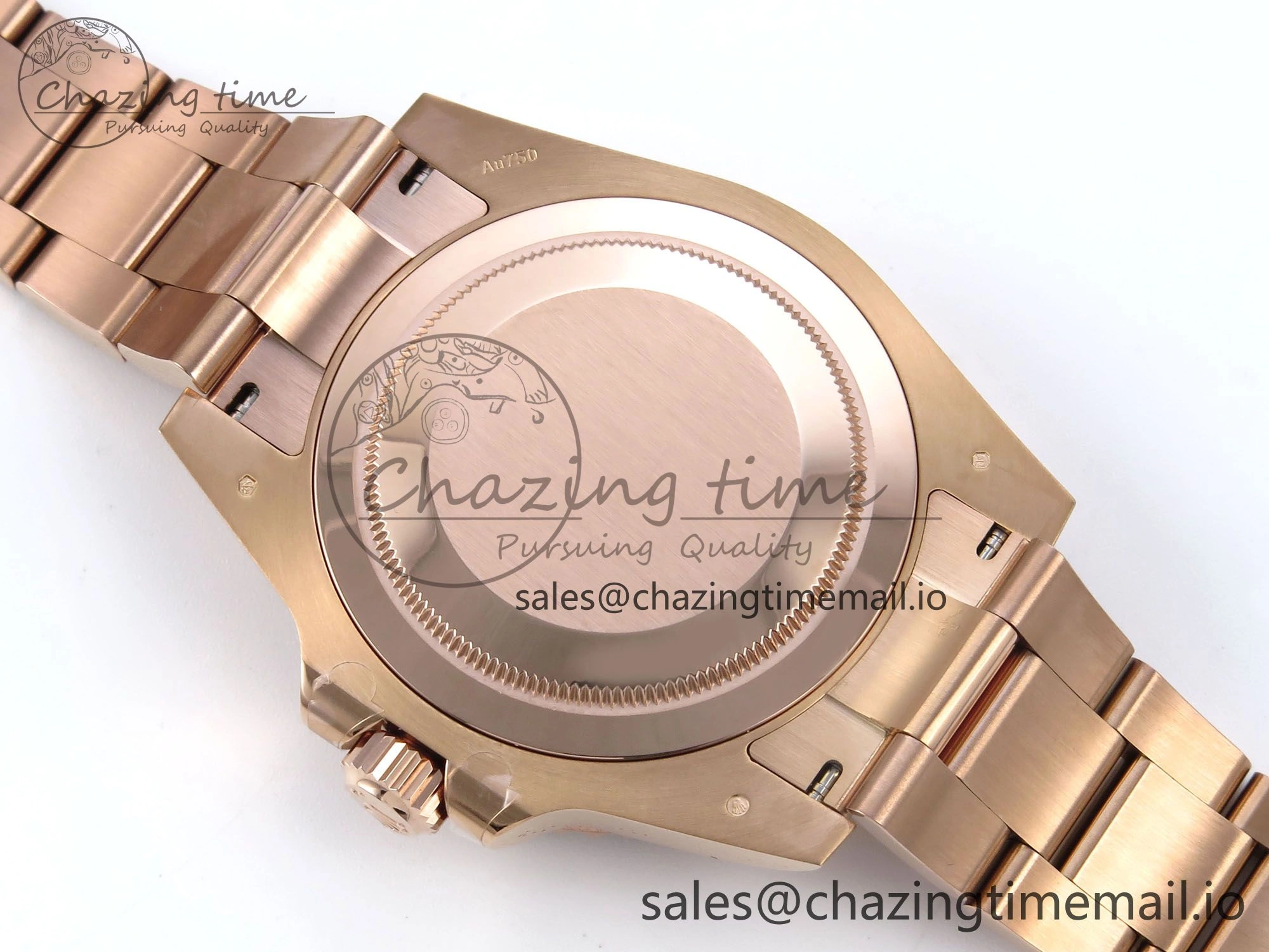 GMT-Master II 126715 CHNR Black Brown Ceramic 904L Steel EWE 1:1 Best Edition on Oyster Strap EWE3285 V5