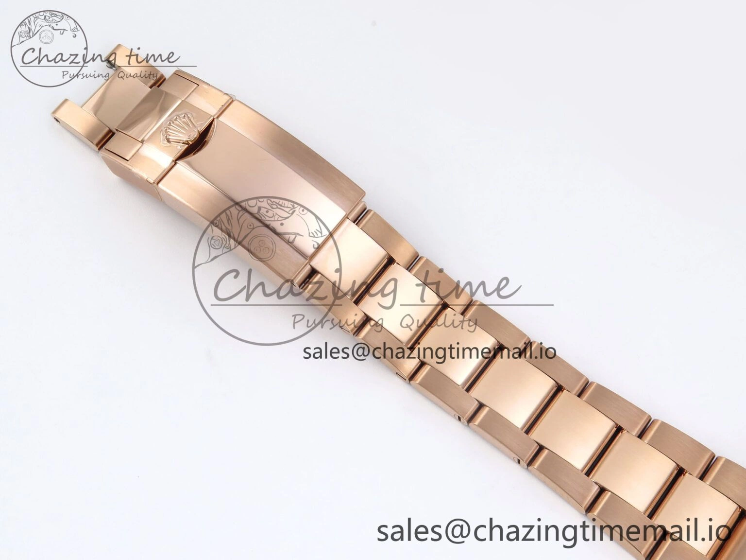 GMT-Master II 126715 CHNR Black Brown Ceramic 904L Steel EWE 1:1 Best Edition on Oyster Strap EWE3285 V5