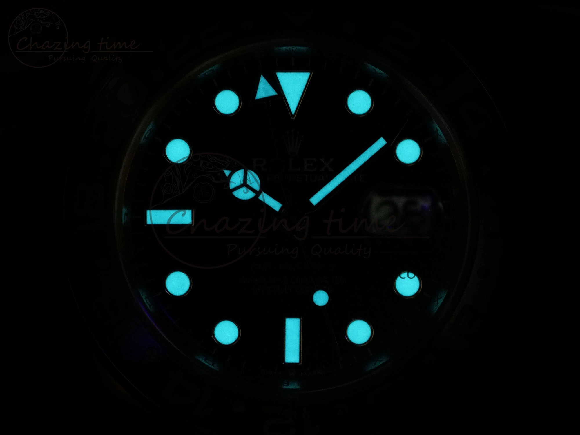 GMT-Master II 126715 CHNR Black Brown Ceramic Clean Factory 1:1 Best Edition on RG Bracelet DD3285