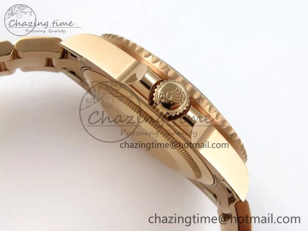 GMT-Master II 126715 CHNR Black Brown Ceramic Clean Factory 1:1 Best Edition on RG Bracelet DD3285