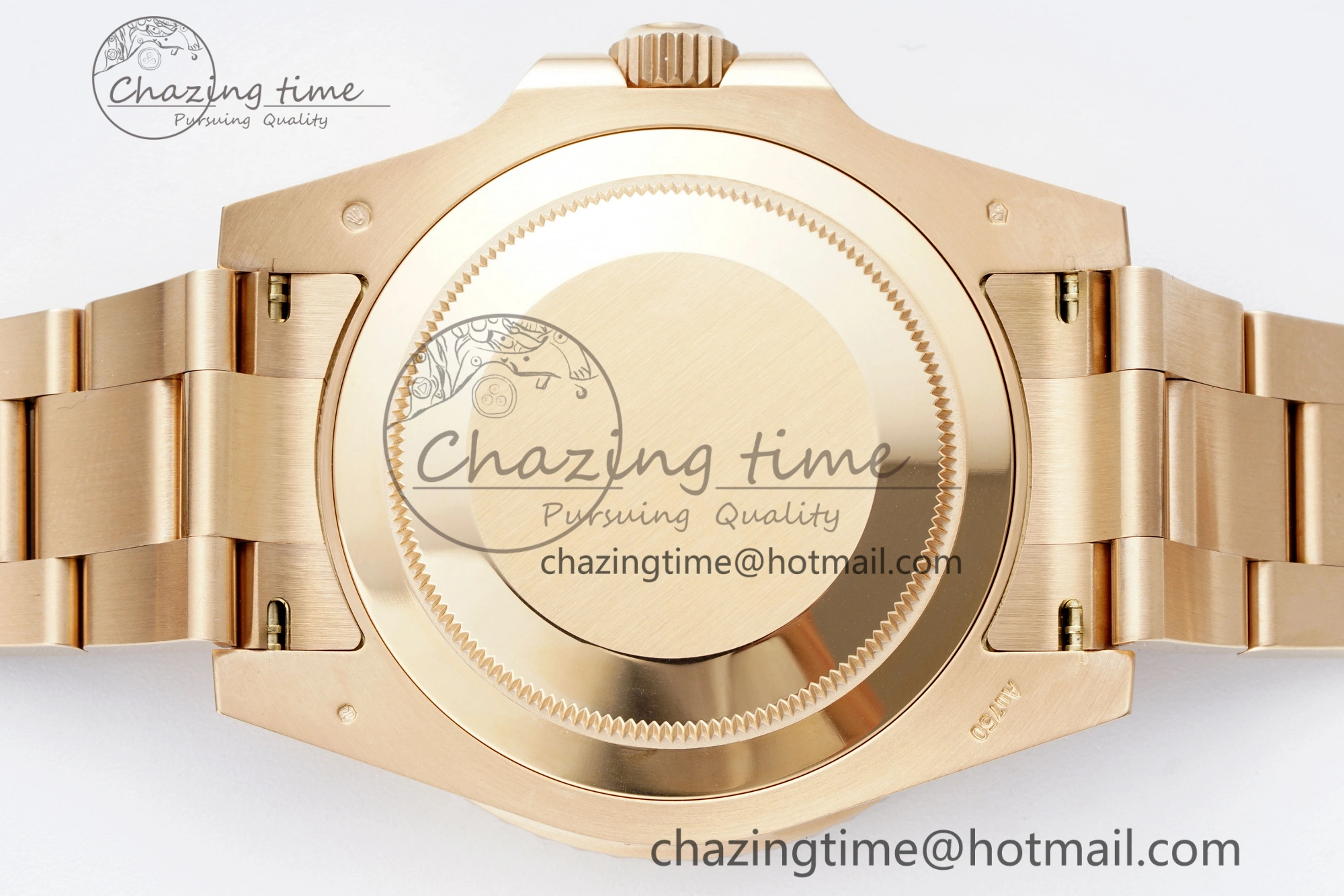 GMT-Master II 126715 CHNR Black Brown Ceramic Clean Factory 1:1 Best Edition on RG Bracelet VR3186