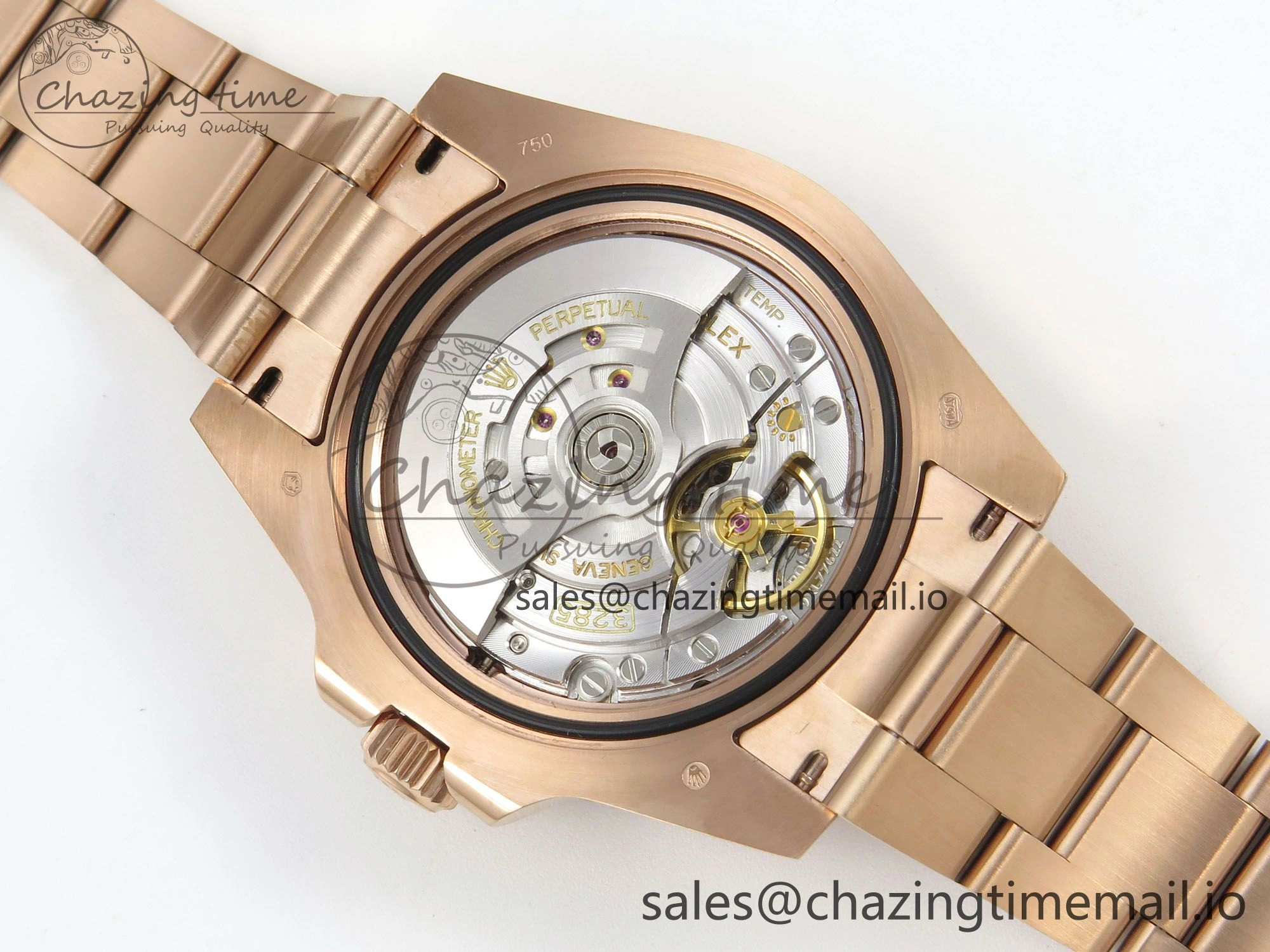 GMT-Master II 126715 CHNR RG 3EF 1:1 Best Edition Tiger Iron Dial on RG Bracelet Super Clone VR3285 CHS