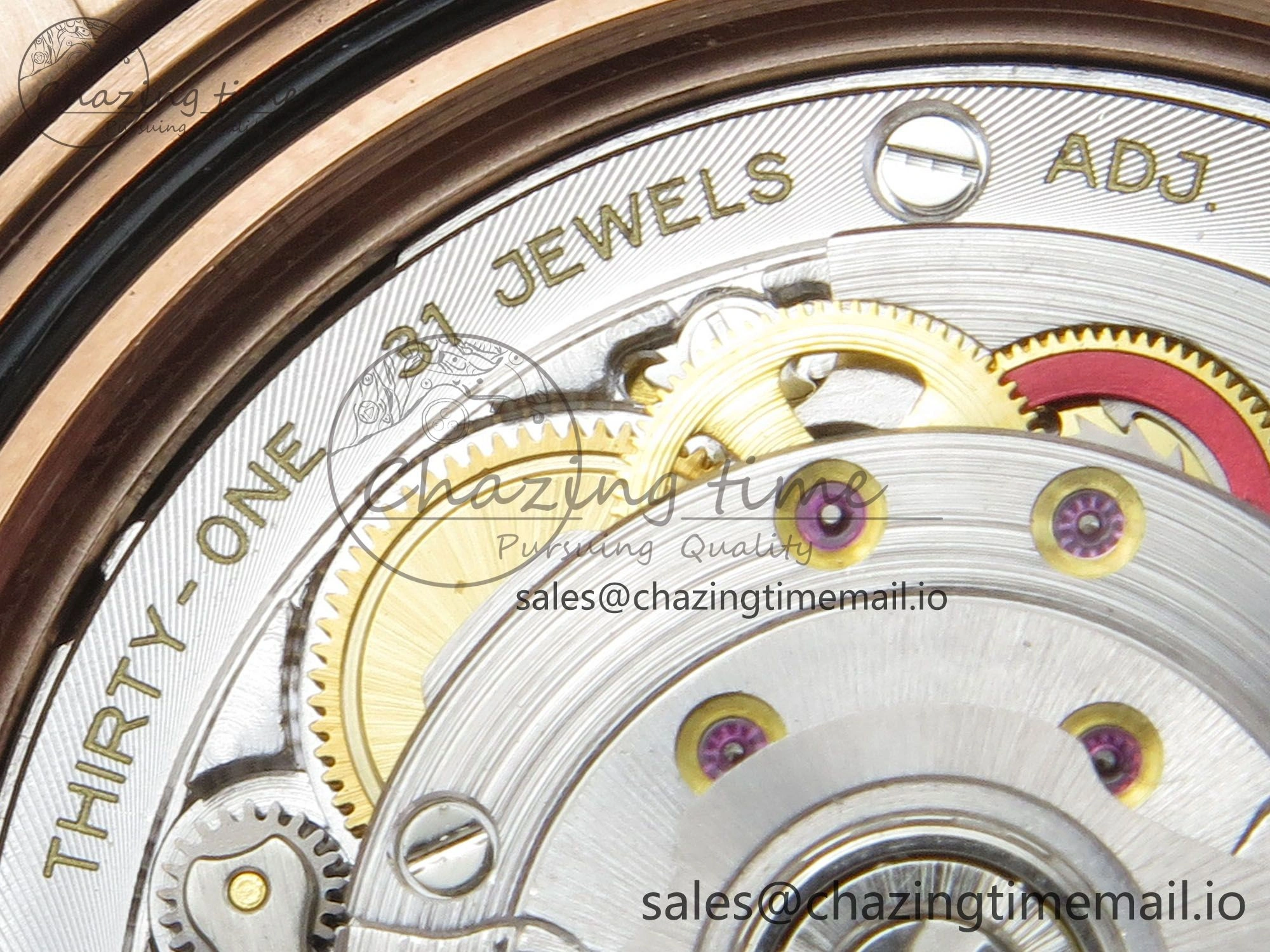 GMT-Master II 126715 CHNR RG 3EF 1:1 Best Edition Tiger Iron Dial on RG Bracelet Super Clone VR3285 CHS