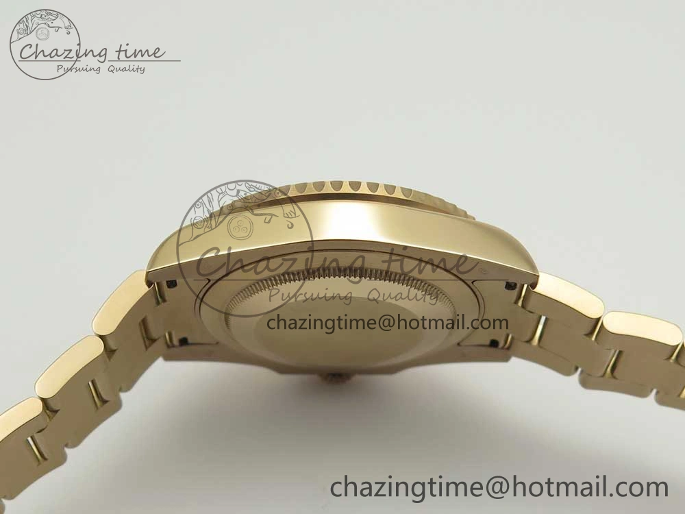 GMT-Master II 126715 CHNR RG BP Maker Best Edition Black Brown Ceramic Bezel Black Dial on RG Bracelet A2836