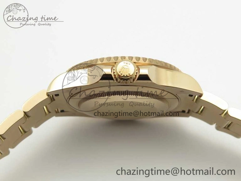 GMT-Master II 126715 CHNR RG BP Maker Best Edition Black Brown Ceramic Bezel Black Dial on RG Bracelet A2836