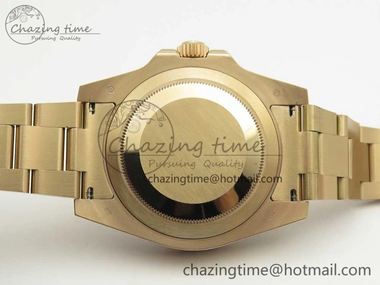 GMT-Master II 126715 CHNR RG BP Maker Best Edition Black Brown Ceramic Bezel Black Dial on RG Bracelet A2836