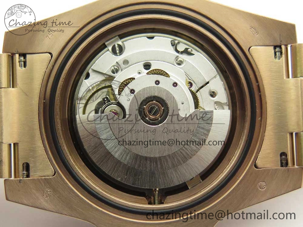 GMT-Master II 126715 CHNR RG BP Maker Best Edition Black Brown Ceramic Bezel Black Dial on RG Bracelet A2836