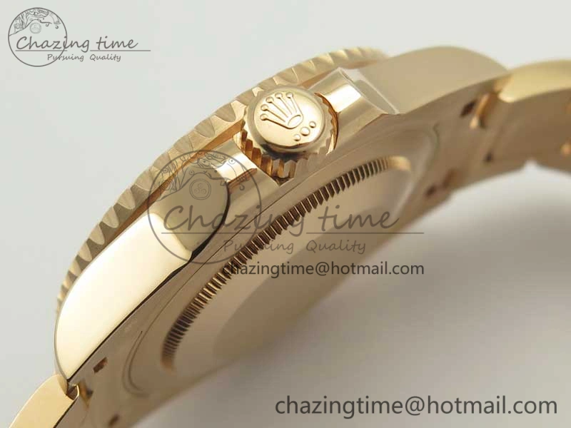 GMT-Master II 126715 RG Wrapped BP Best Edition Black Brown Ceramic Bezel Black Dial on RG Wrapped Bracelet ETA2836
