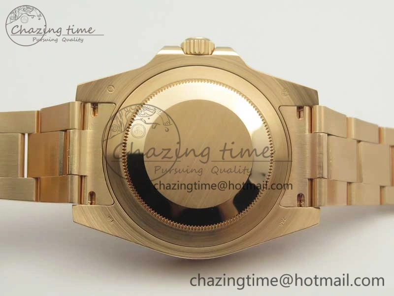 GMT-Master II 126715 RG Wrapped BP Best Edition Black Brown Ceramic Bezel Black Dial on RG Wrapped Bracelet ETA2836