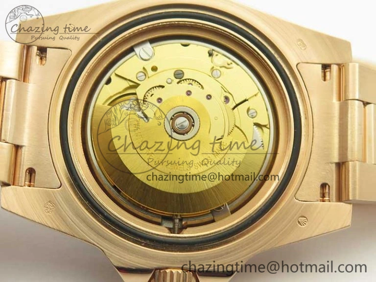 GMT-Master II 126715 RG Wrapped BP Best Edition Black Brown Ceramic Bezel Black Dial on RG Wrapped Bracelet ETA2836
