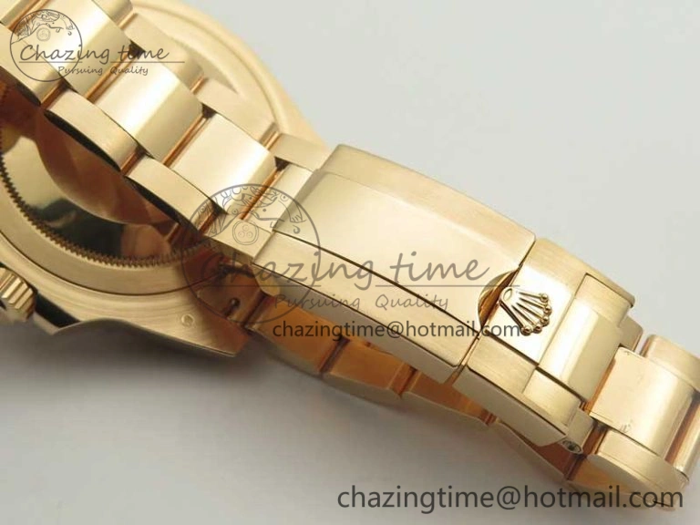 GMT-Master II 126715 RG Wrapped BP Best Edition Black Brown Ceramic Bezel Black Dial on RG Wrapped Bracelet ETA2836