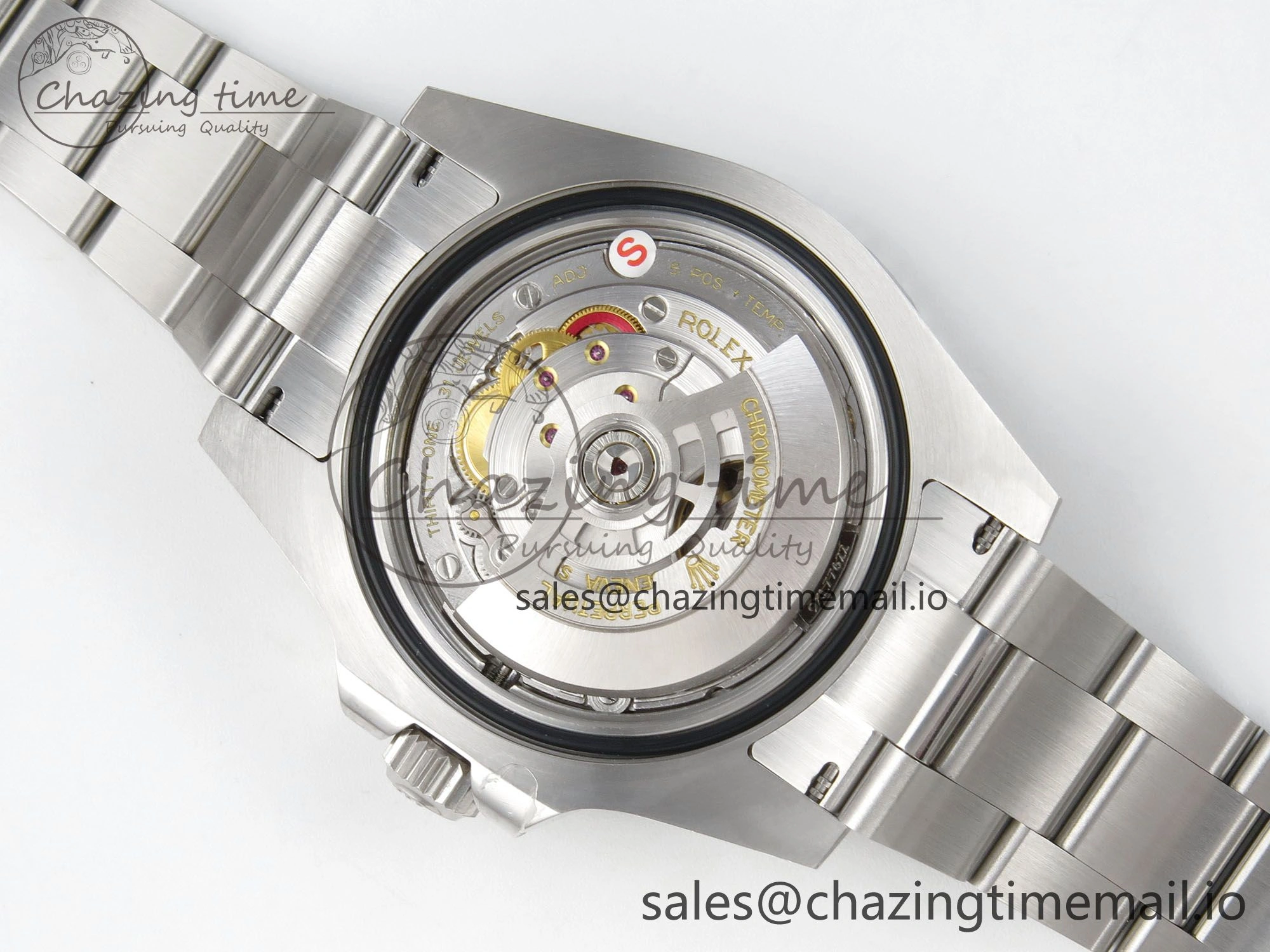 GMT-Master II 126716 BLAKEN 904L 1:1 Best Edition Blue Dial on SS Bracelet SH3285