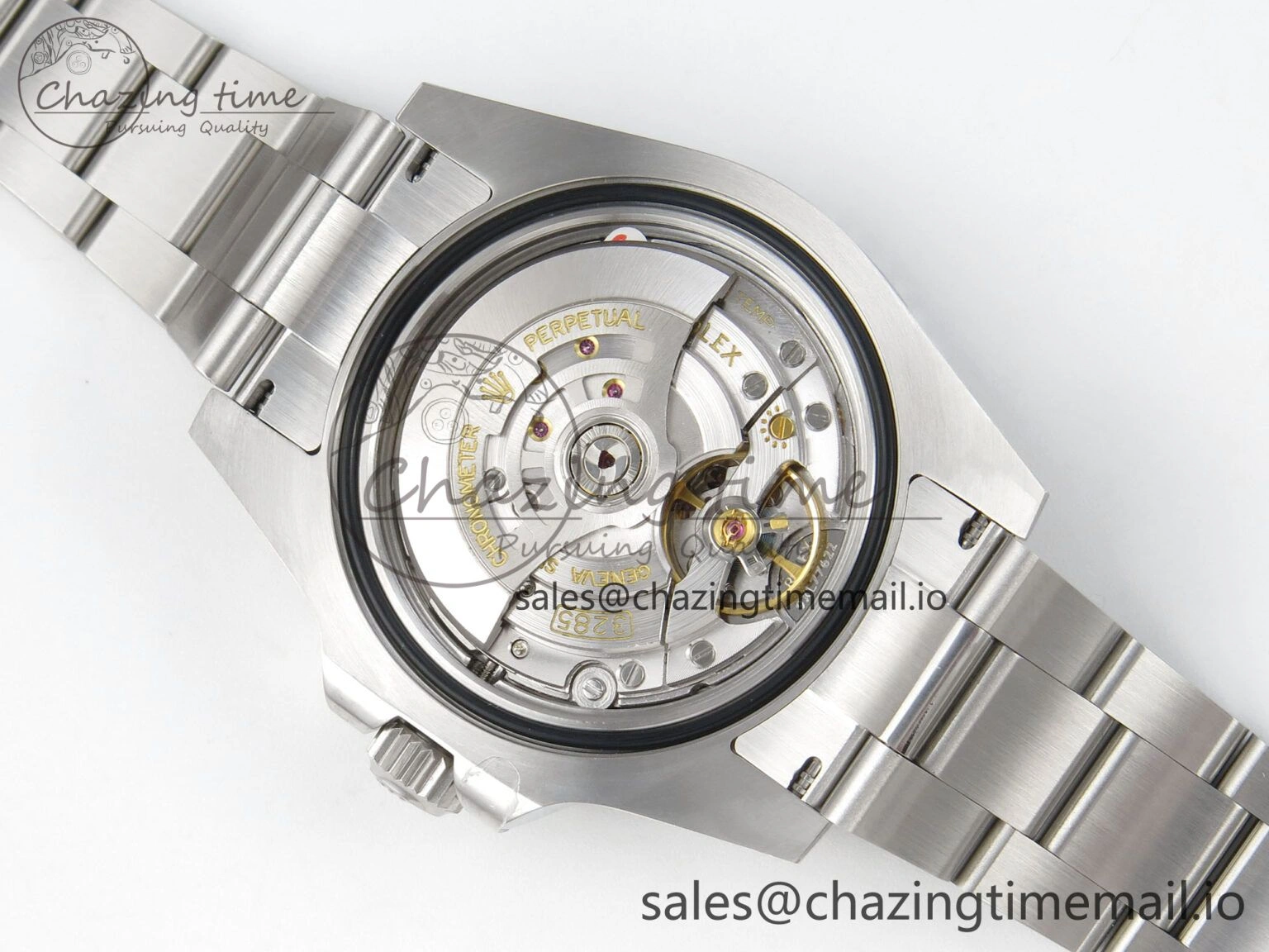GMT-Master II 126716 BLAKEN 904L 1:1 Best Edition Blue Dial on SS Bracelet SH3285