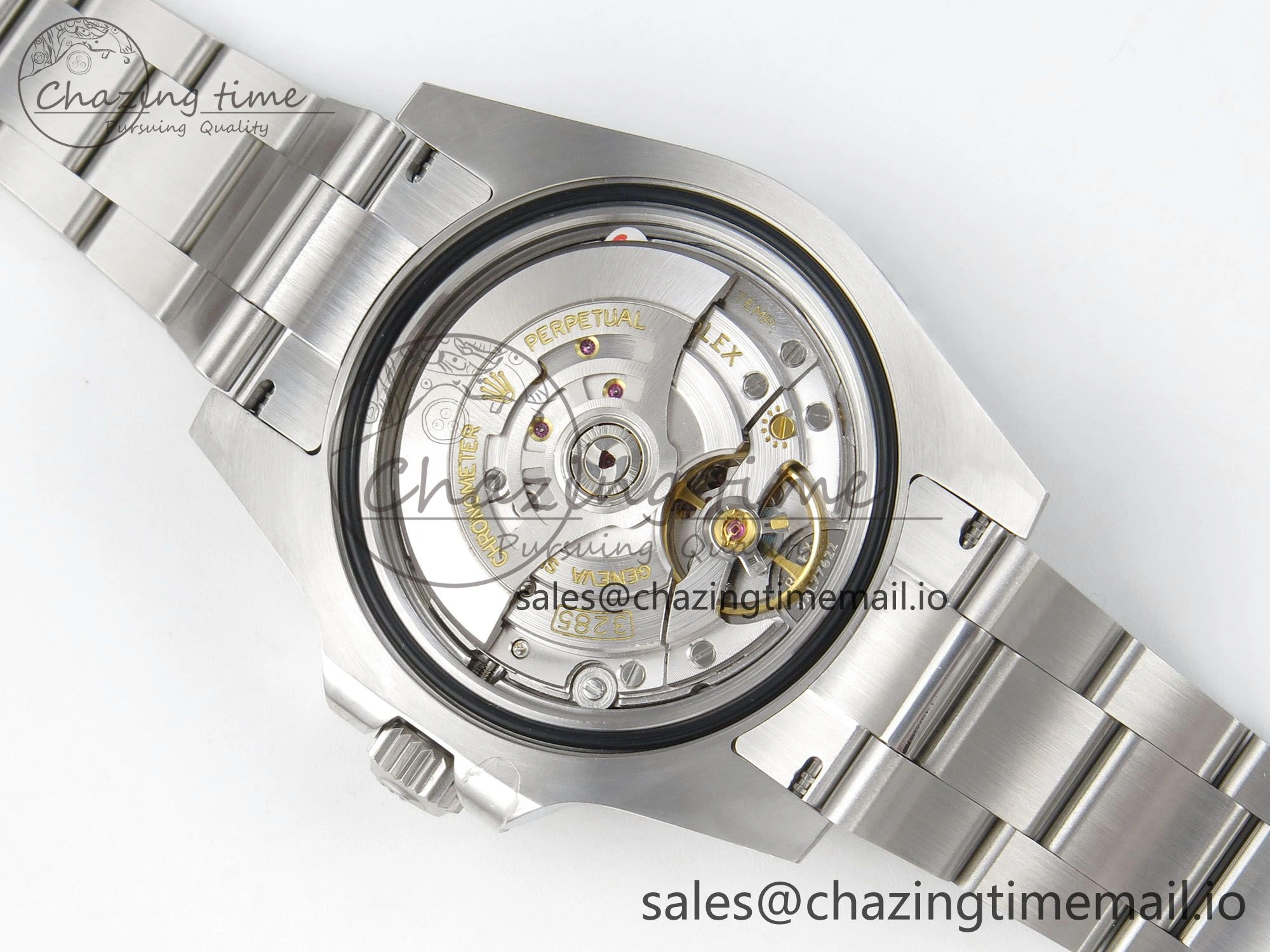 GMT-Master II 126716 BLAKEN 904L 1:1 Best Edition Blue Dial on SS Bracelet SH3285