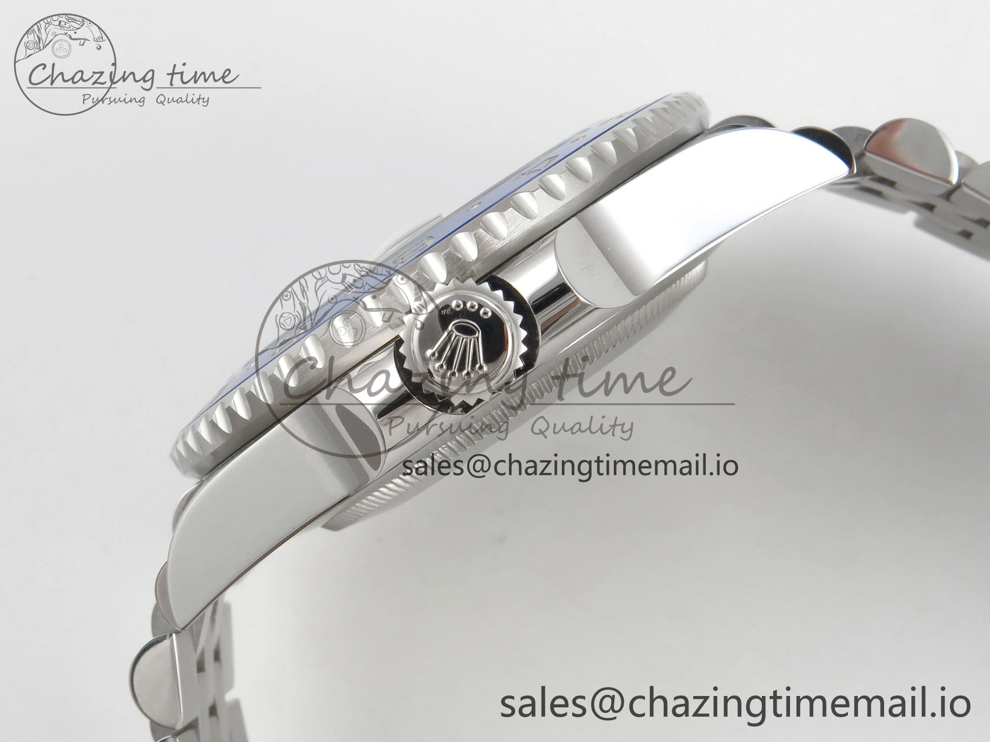 GMT-Master II 126716 BLAKEN 904L 1:1 Best Edition Blue Dial on SS Jubilee Bracelet SH3285