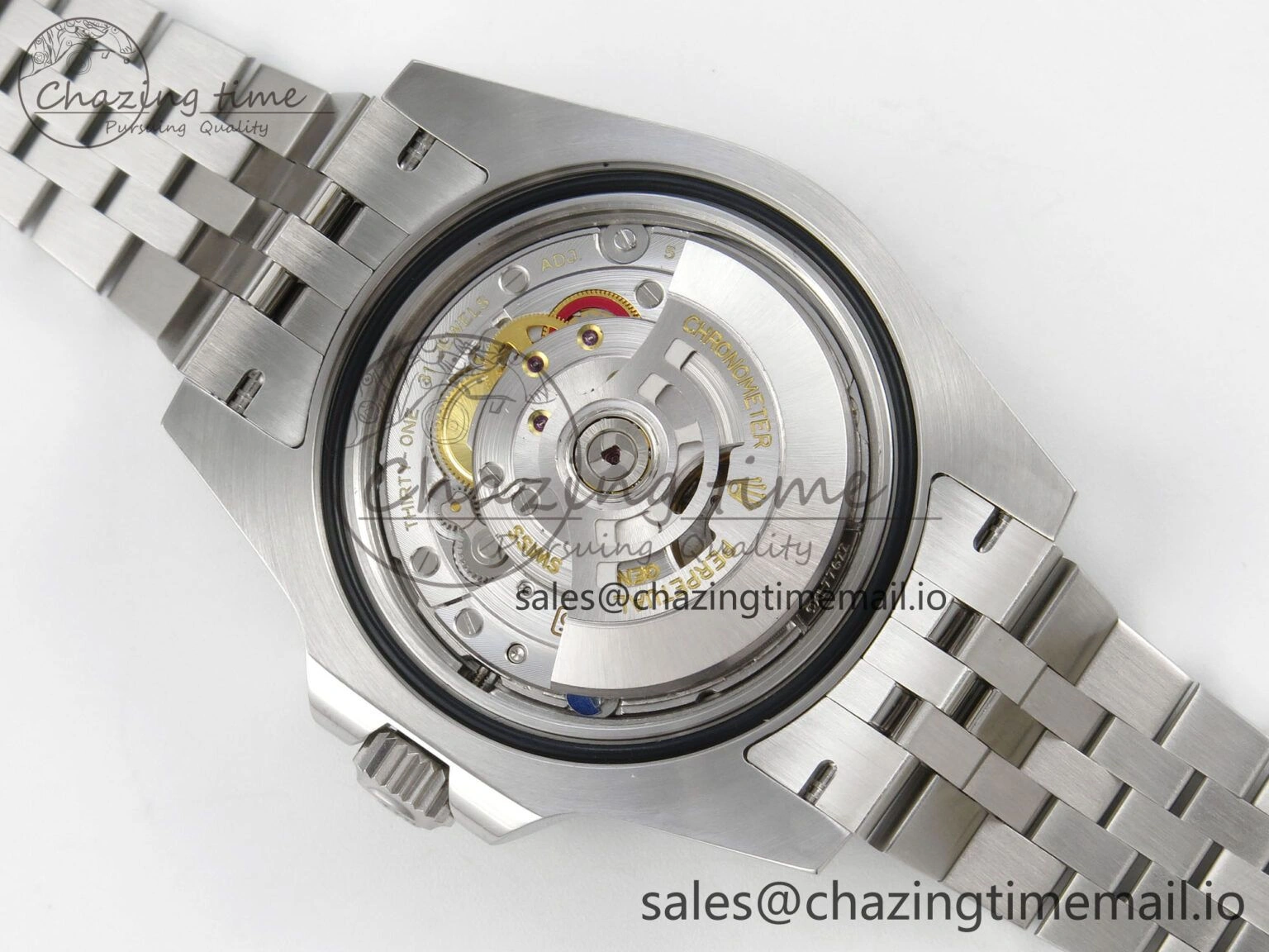 GMT-Master II 126716 BLAKEN 904L 1:1 Best Edition Blue Dial on SS Jubilee Bracelet SH3285