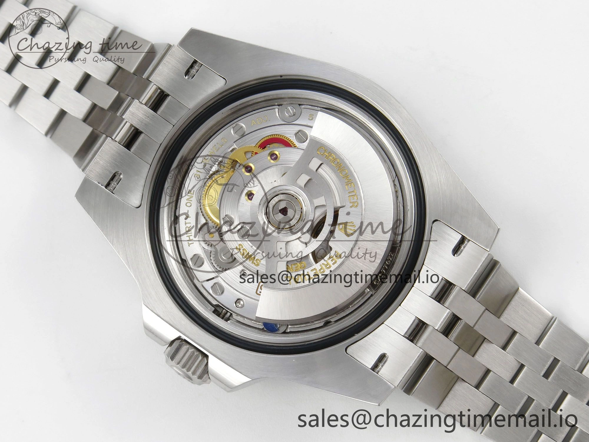 GMT-Master II 126716 BLAKEN 904L 1:1 Best Edition Blue Dial on SS Jubilee Bracelet SH3285