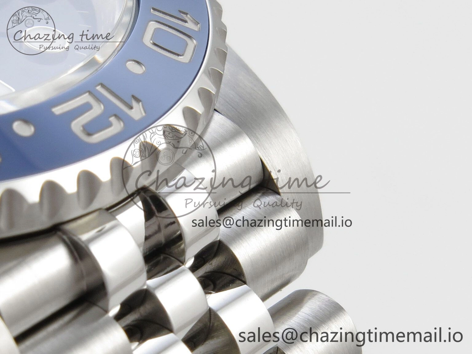 GMT-Master II 126716 BLAKEN 904L 1:1 Best Edition Blue Dial on SS Jubilee Bracelet SH3285