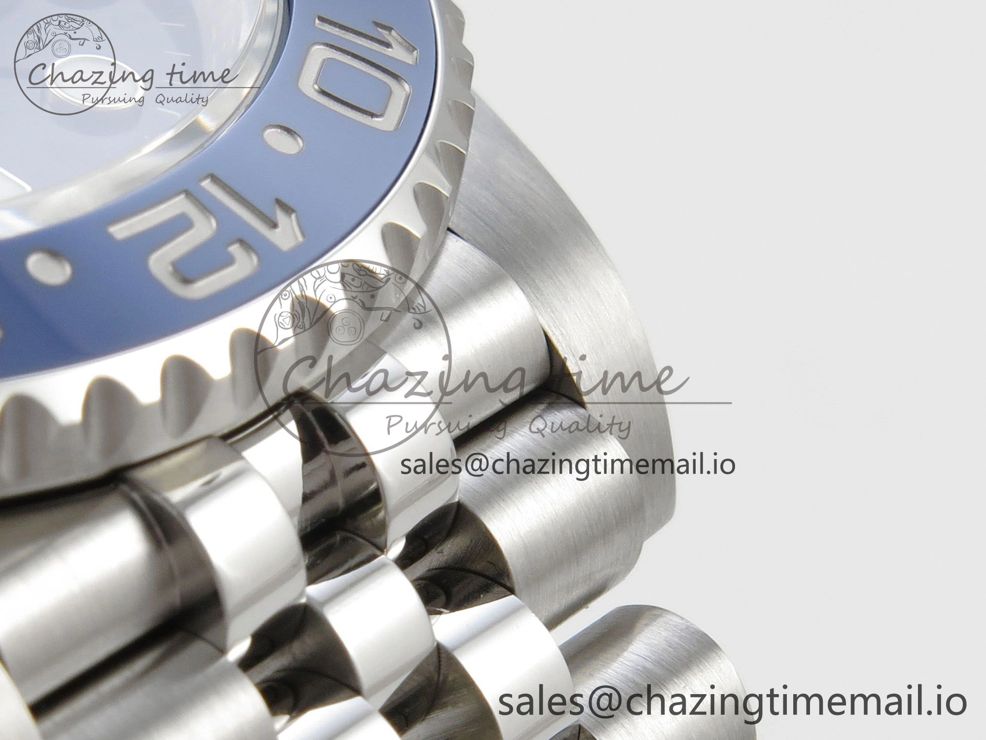 GMT-Master II 126716 BLAKEN 904L 1:1 Best Edition Blue Dial on SS Jubilee Bracelet SH3285