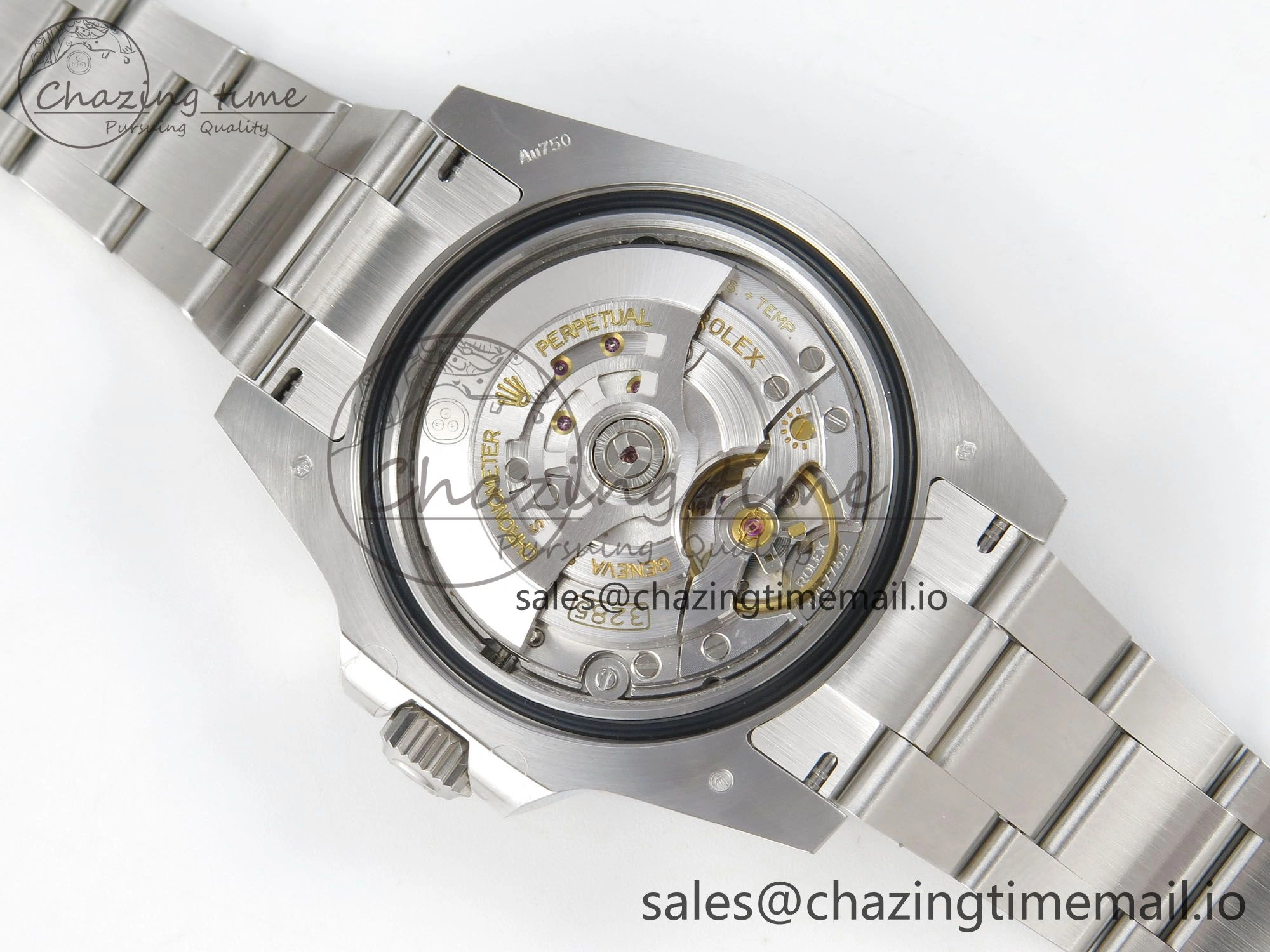 GMT-Master II 126716 BLAKEN 904L 1:1 Best Edition Meteorite Dial on SS Bracelet SH3285