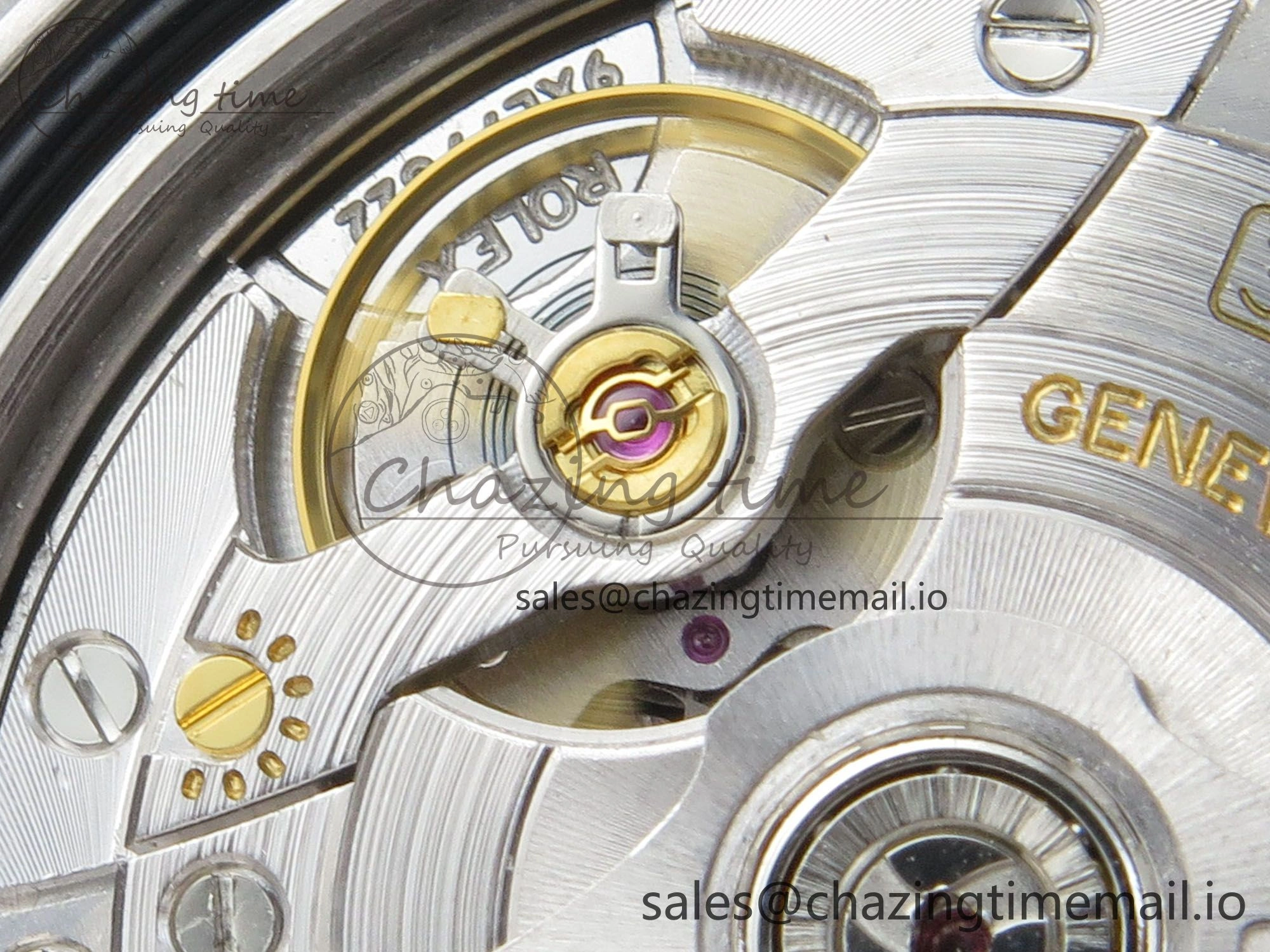 GMT-Master II 126716 BLAKEN 904L 1:1 Best Edition Meteorite Dial on SS Bracelet SH3285