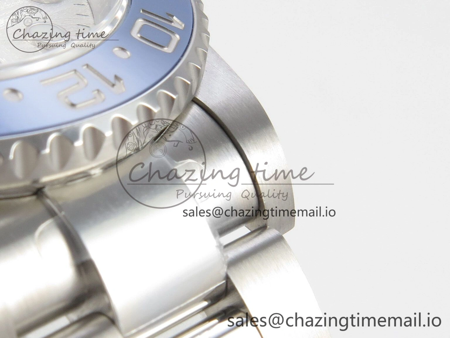 GMT-Master II 126716 BLAKEN 904L 1:1 Best Edition Meteorite Dial on SS Bracelet SH3285