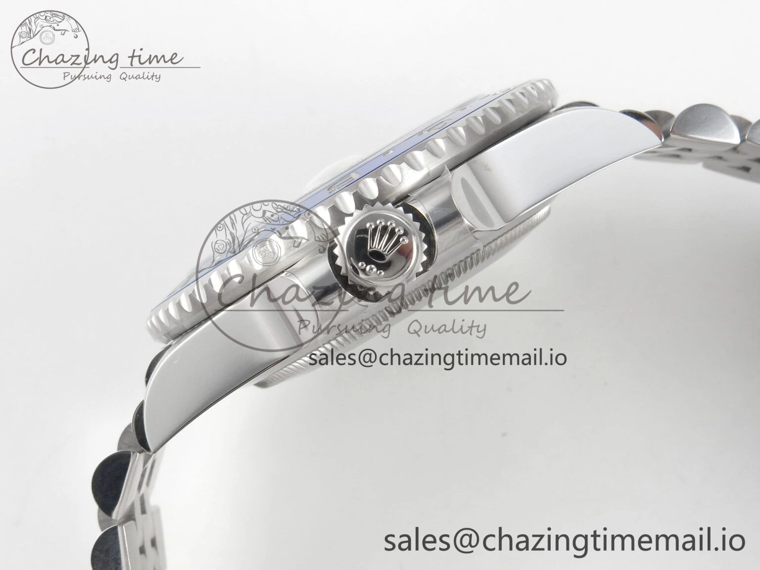 GMT-Master II 126716 BLAKEN 904L 1:1 Best Edition Meteorite Dial on SS Jubilee Bracelet SH3285