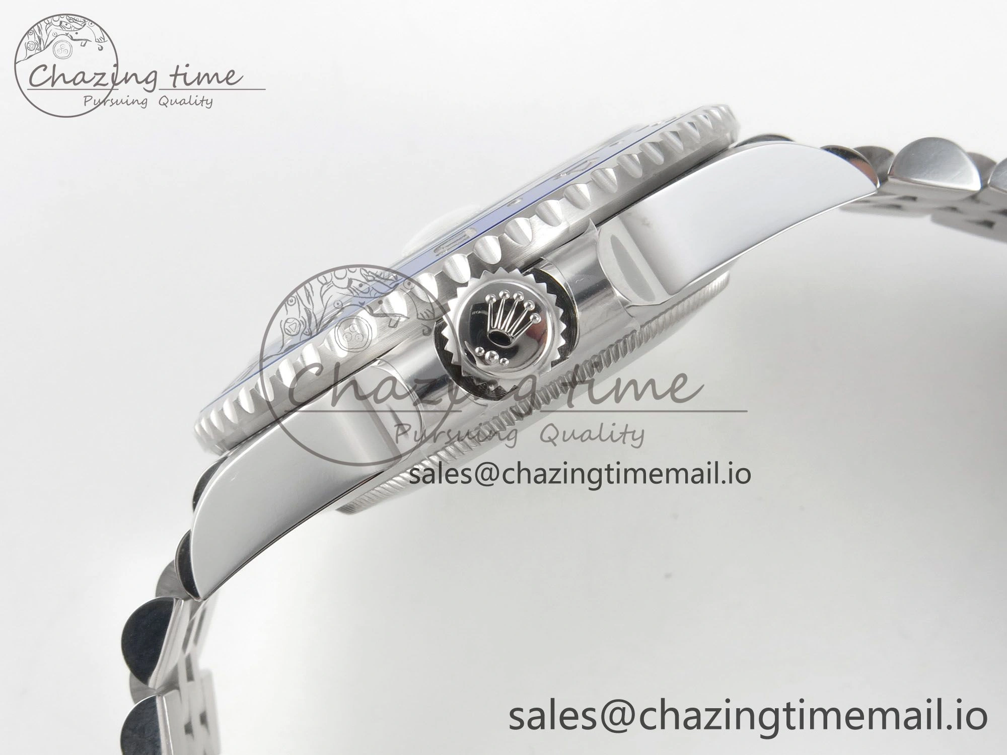 GMT-Master II 126716 BLAKEN 904L 1:1 Best Edition Meteorite Dial on SS Jubilee Bracelet SH3285