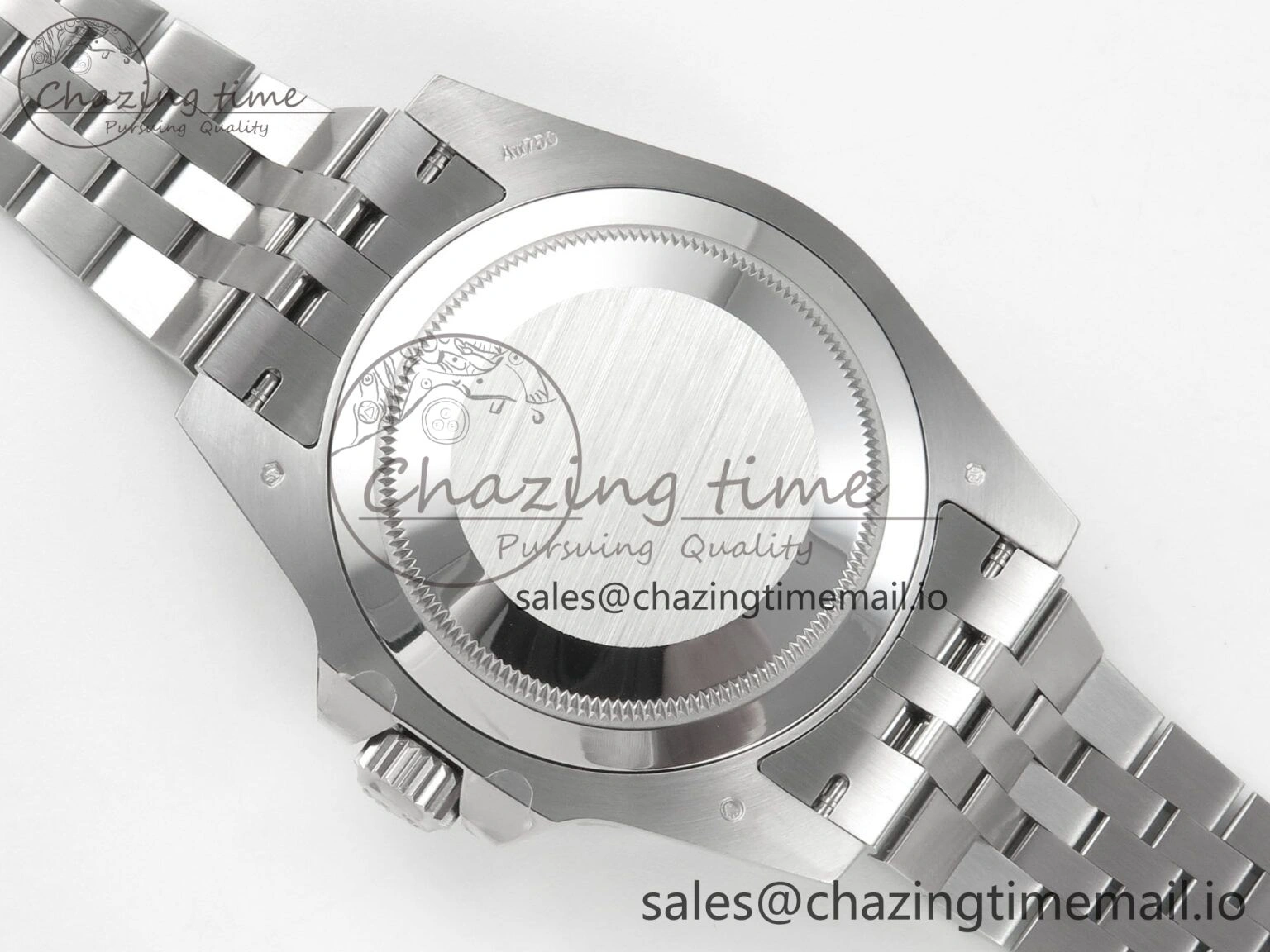GMT-Master II 126716 BLAKEN 904L 1:1 Best Edition Meteorite Dial on SS Jubilee Bracelet SH3285
