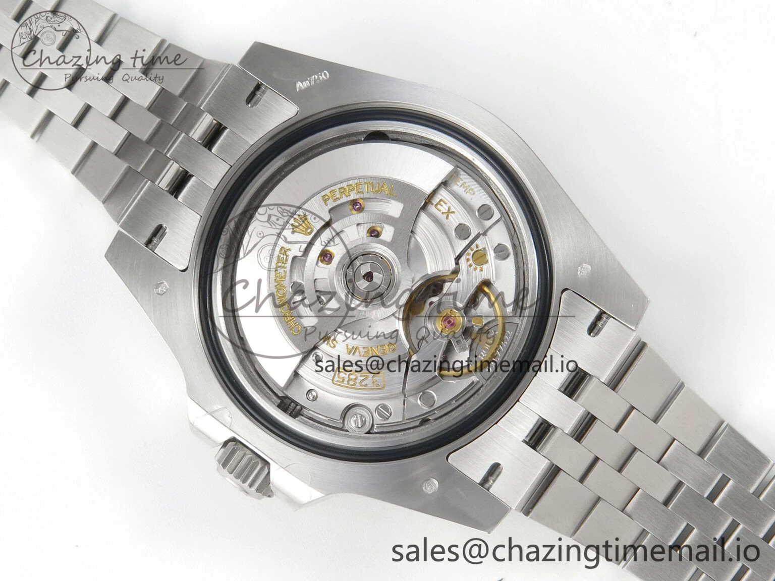 GMT-Master II 126716 BLAKEN 904L 1:1 Best Edition Meteorite Dial on SS Jubilee Bracelet SH3285