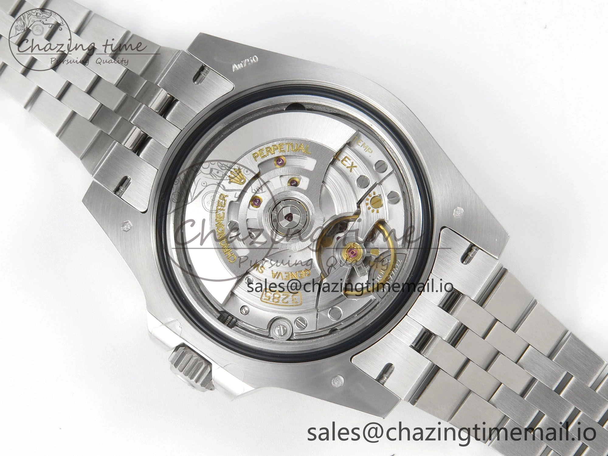 GMT-Master II 126716 BLAKEN 904L 1:1 Best Edition Meteorite Dial on SS Jubilee Bracelet SH3285