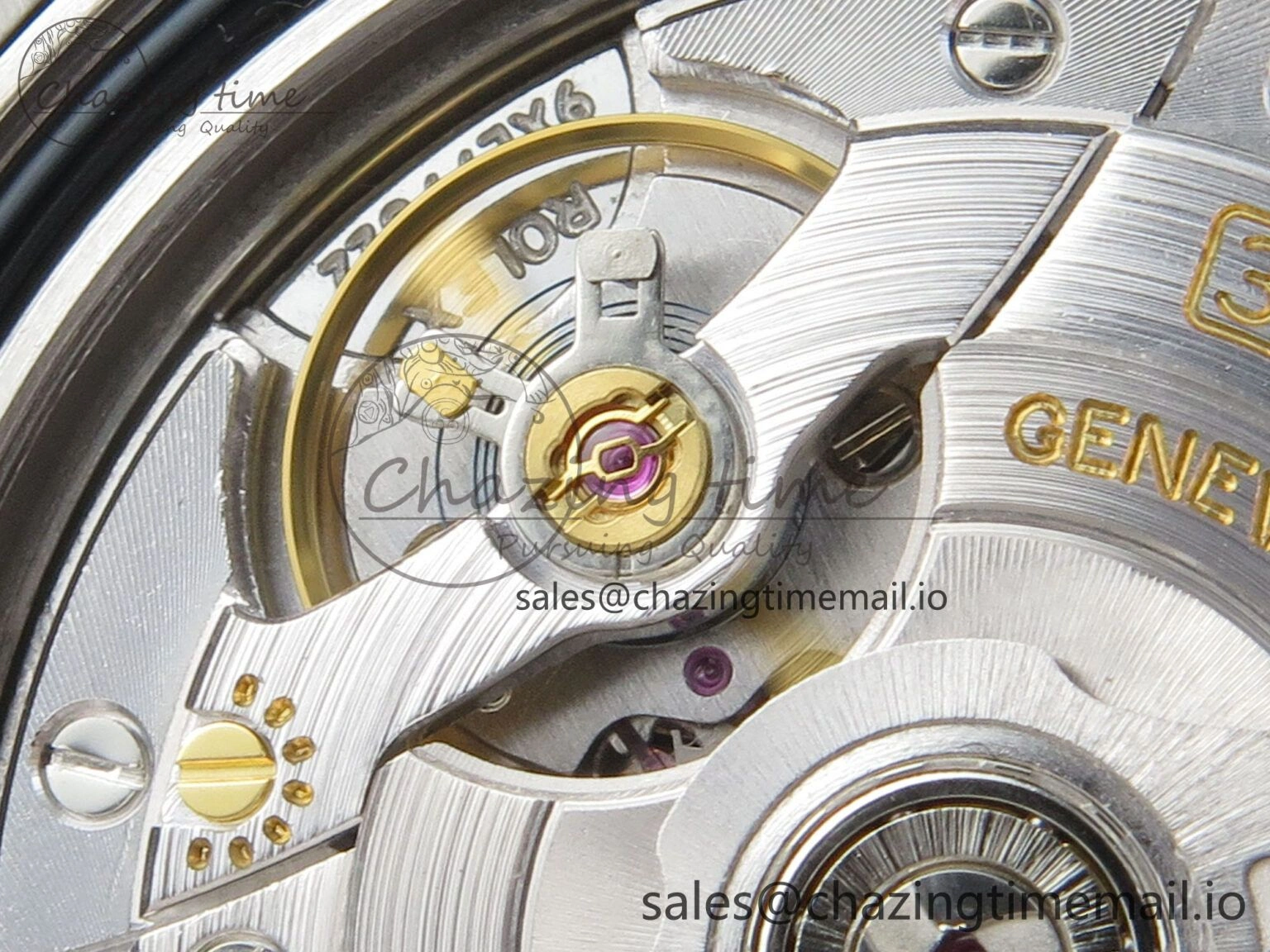 GMT-Master II 126716 BLAKEN 904L 1:1 Best Edition Meteorite Dial on SS Jubilee Bracelet SH3285
