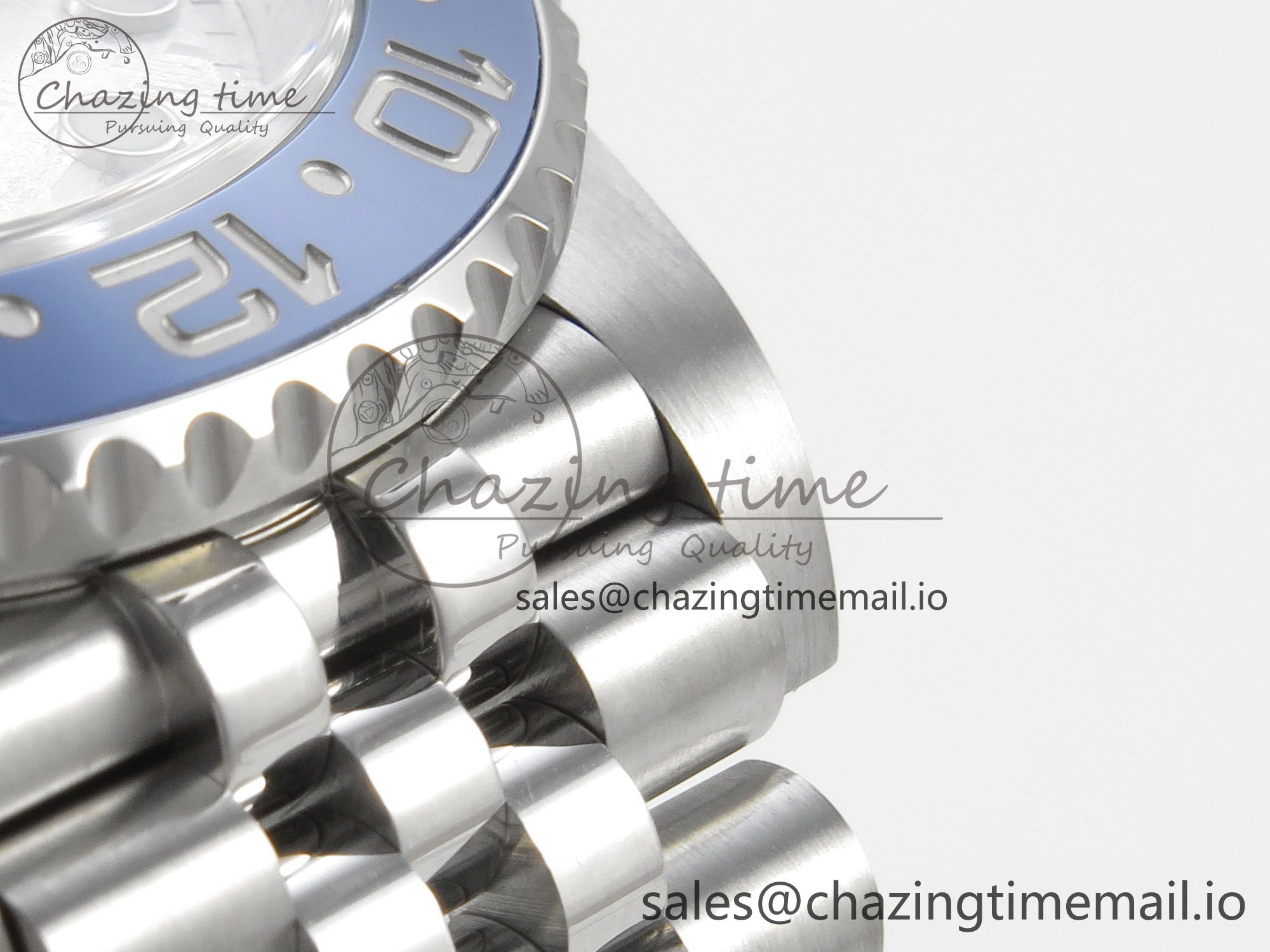 GMT-Master II 126716 BLAKEN 904L 1:1 Best Edition Meteorite Dial on SS Jubilee Bracelet SH3285