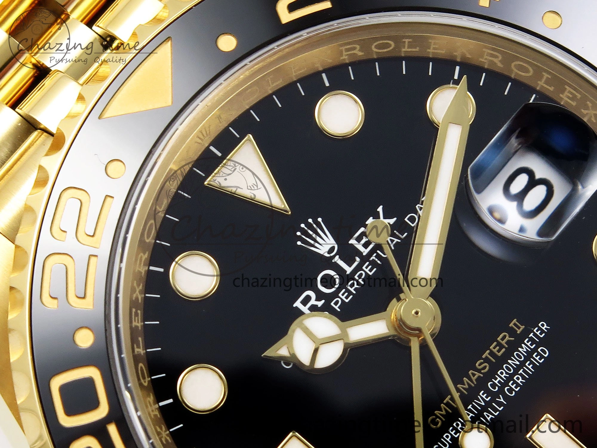 GMT Master II 126718 Clean 1:1 Best Edition Black Dial on Jubilee Bracelet DD3285
