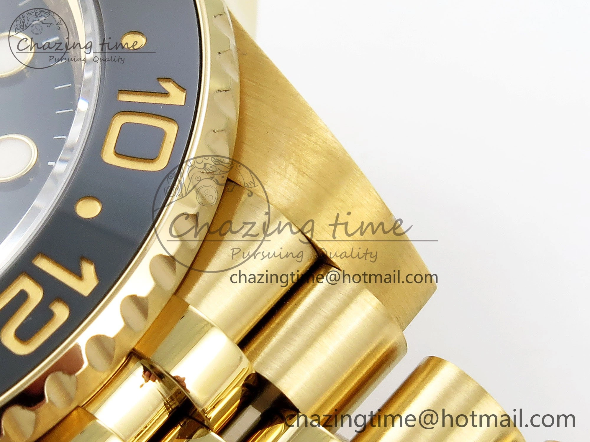 GMT-Master II 126718 GRNR ARF 1:1 Best Edition Black Dial on YG Jubilee Bracelet VR3285 CHS