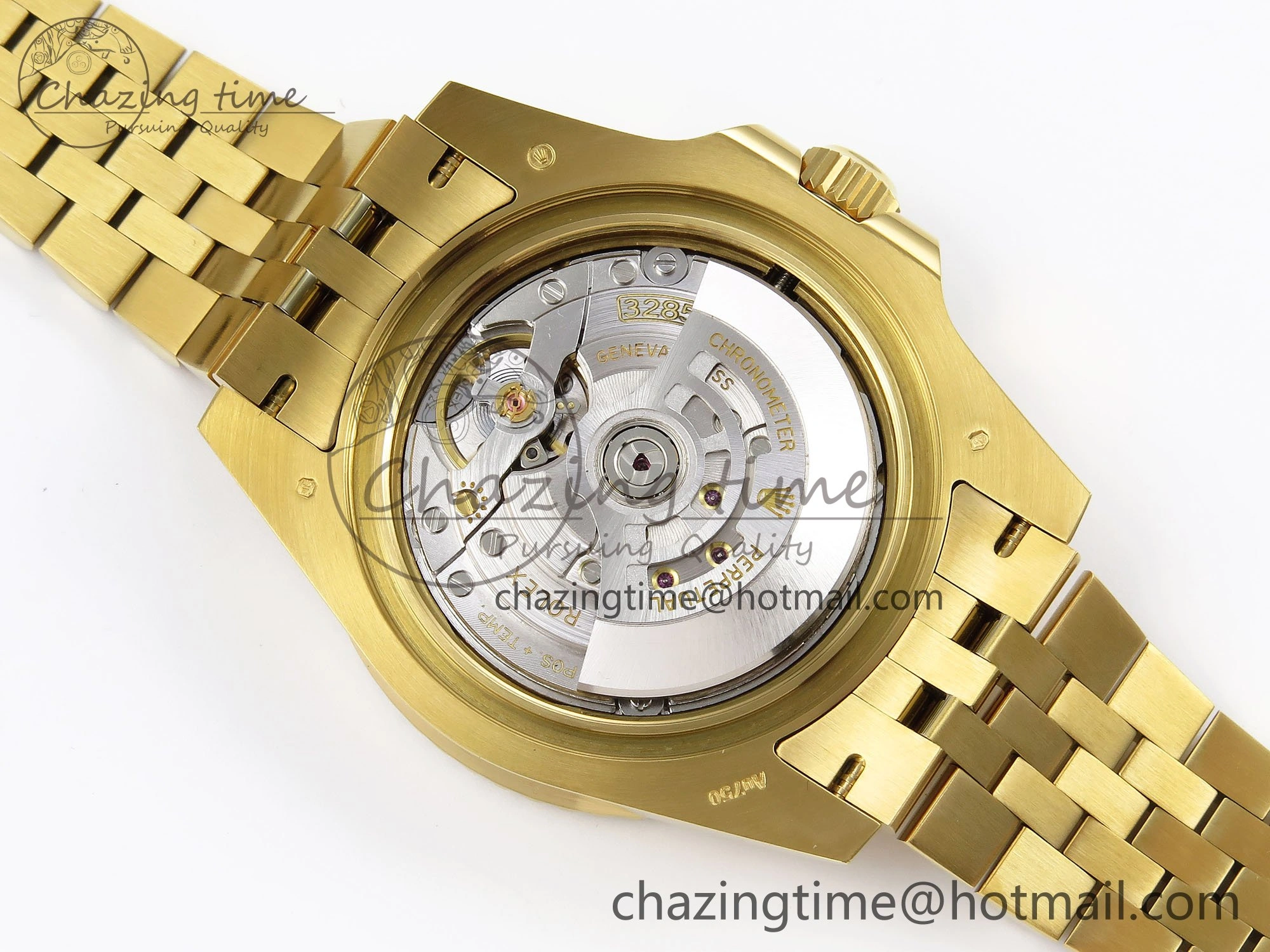 GMT-Master II 126718 GRNR ARF 1:1 Best Edition Black Dial on YG Jubilee Bracelet VR3285 CHS