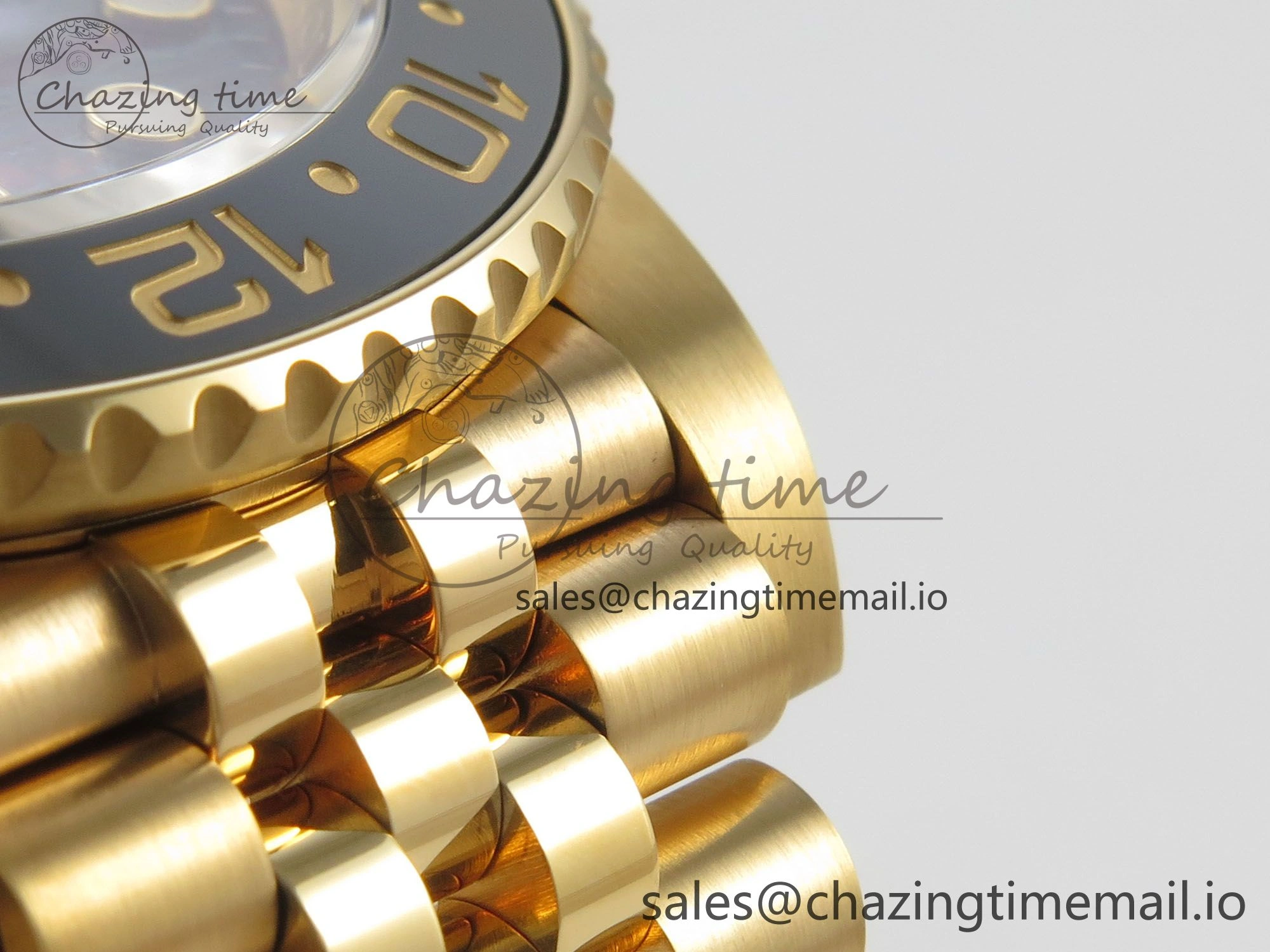 GMT Master II 126718 GRNR ARF Best Edition Tiger Iron Dial on YG Jubilee Bracelet VR3285 CHS