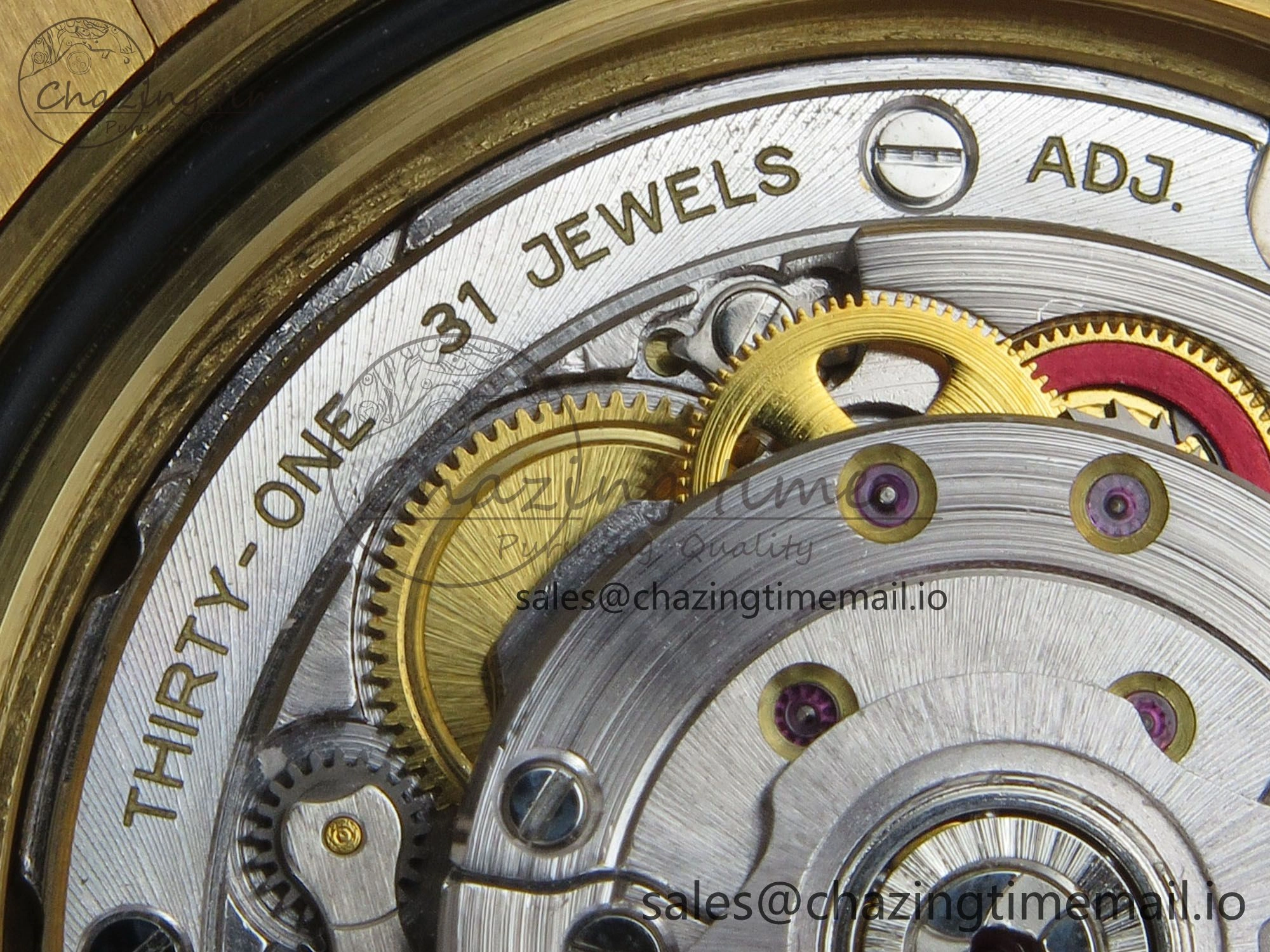 GMT Master II 126718 GRNR ARF Best Edition Tiger Iron Dial on YG Jubilee Bracelet VR3285 CHS
