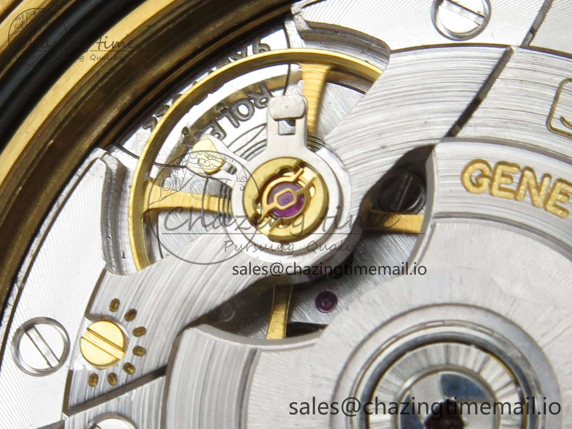 GMT Master II 126718 GRNR ARF Best Edition Tiger Iron Dial on YG Jubilee Bracelet VR3285 CHS