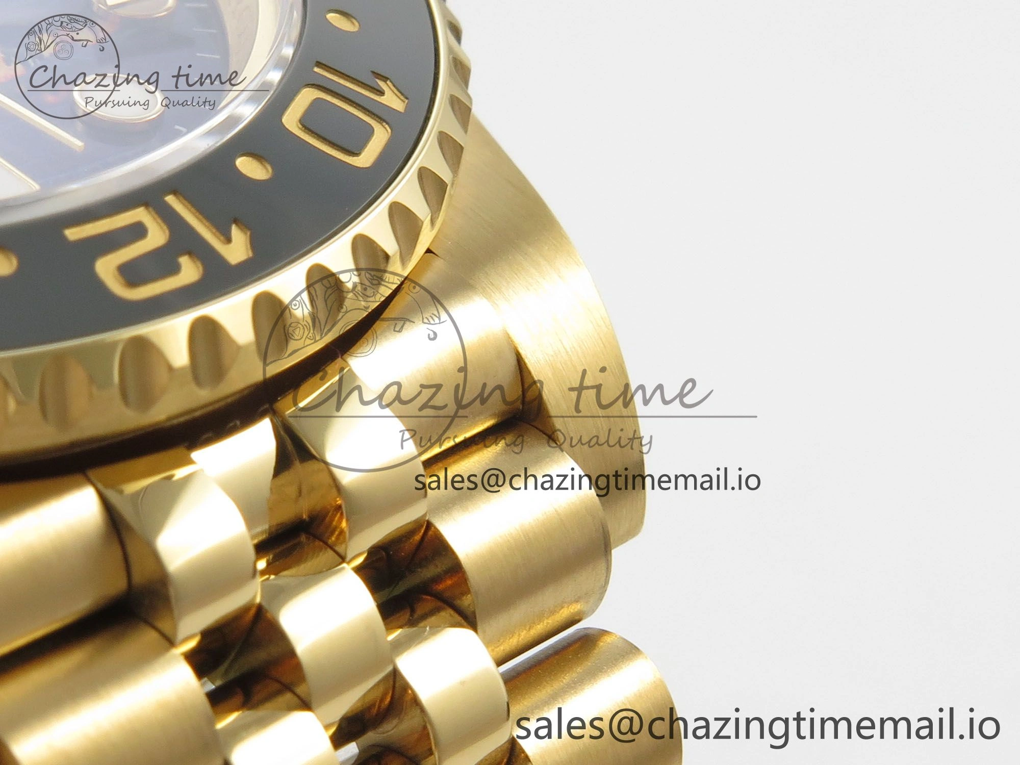 GMT-Master II 126718 GRNR YG 3EF 1:1 Best Edition Tiger Iron Dial On YG Bracelet Super Clone VR3285 CHS