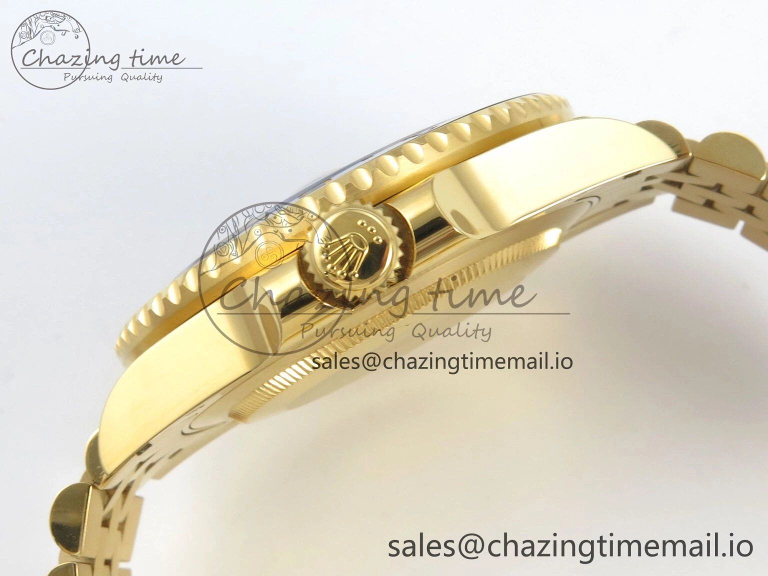 GMT-Master II 126718 GRNR YG 3EF 1:1 Best Edition Tiger Iron Dial On YG Bracelet Super Clone VR3285 CHS