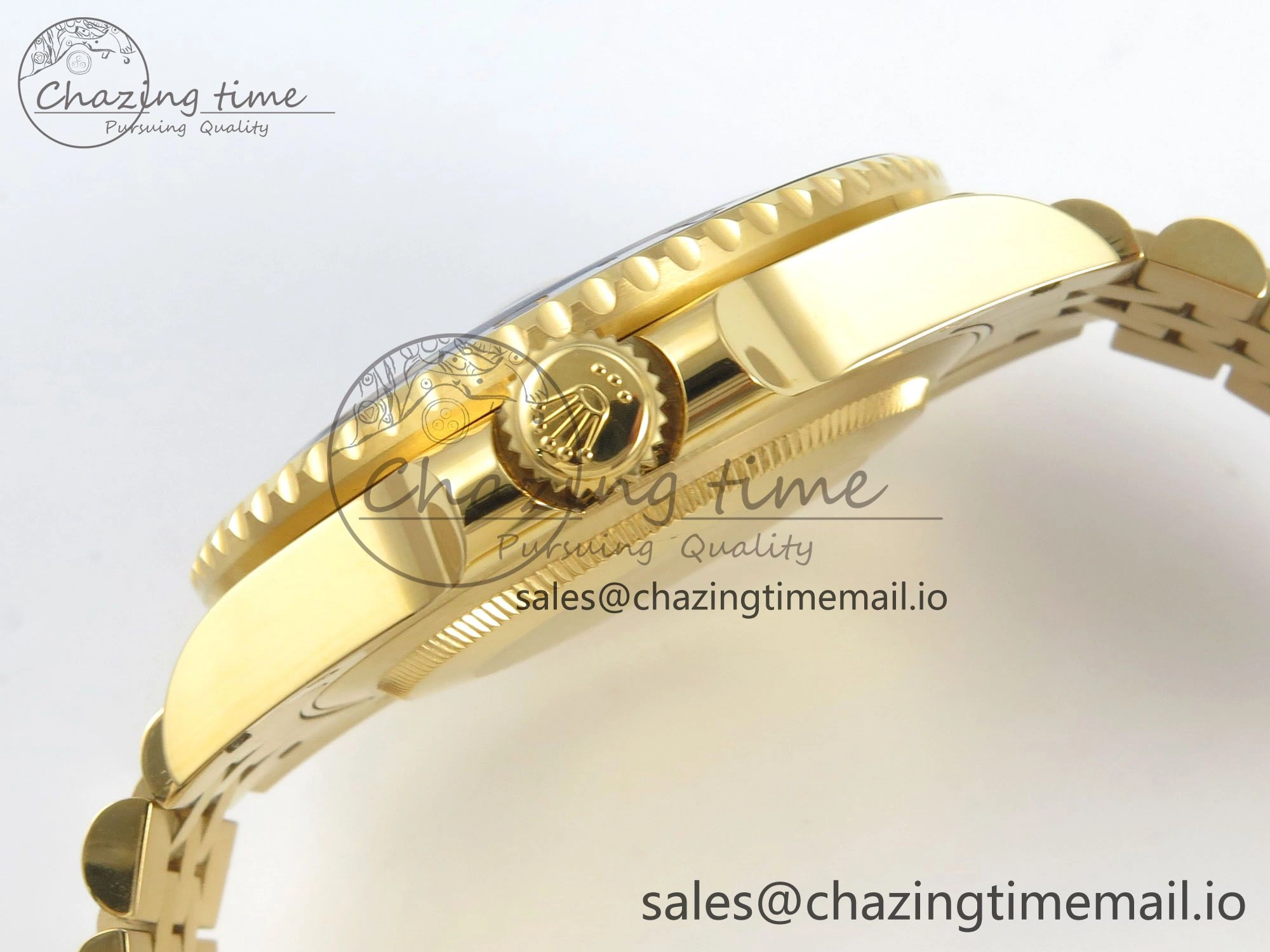 GMT-Master II 126718 GRNR YG 3EF 1:1 Best Edition Tiger Iron Dial On YG Bracelet Super Clone VR3285 CHS