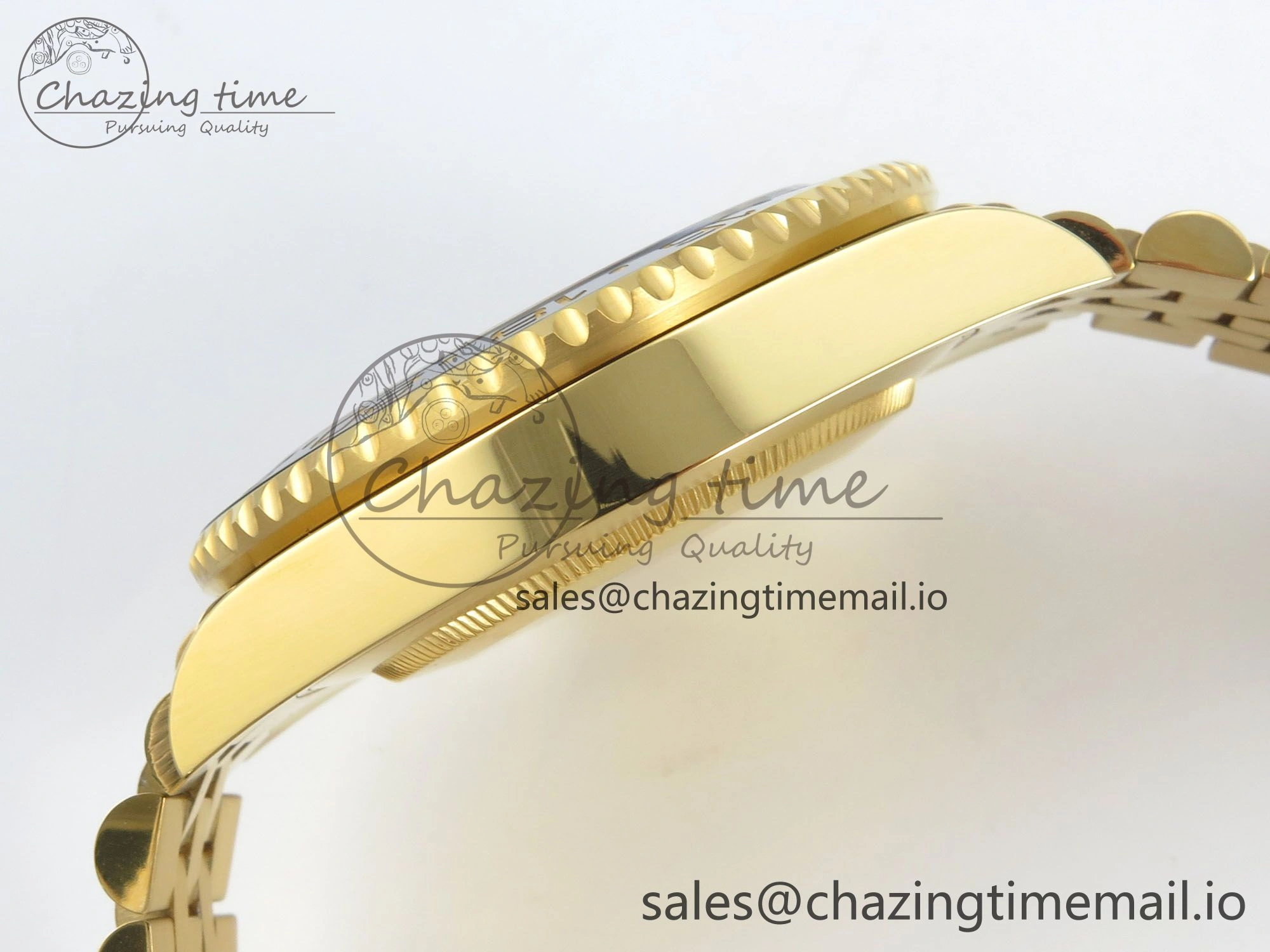 GMT-Master II 126718 GRNR YG 3EF 1:1 Best Edition Tiger Iron Dial On YG Bracelet Super Clone VR3285 CHS
